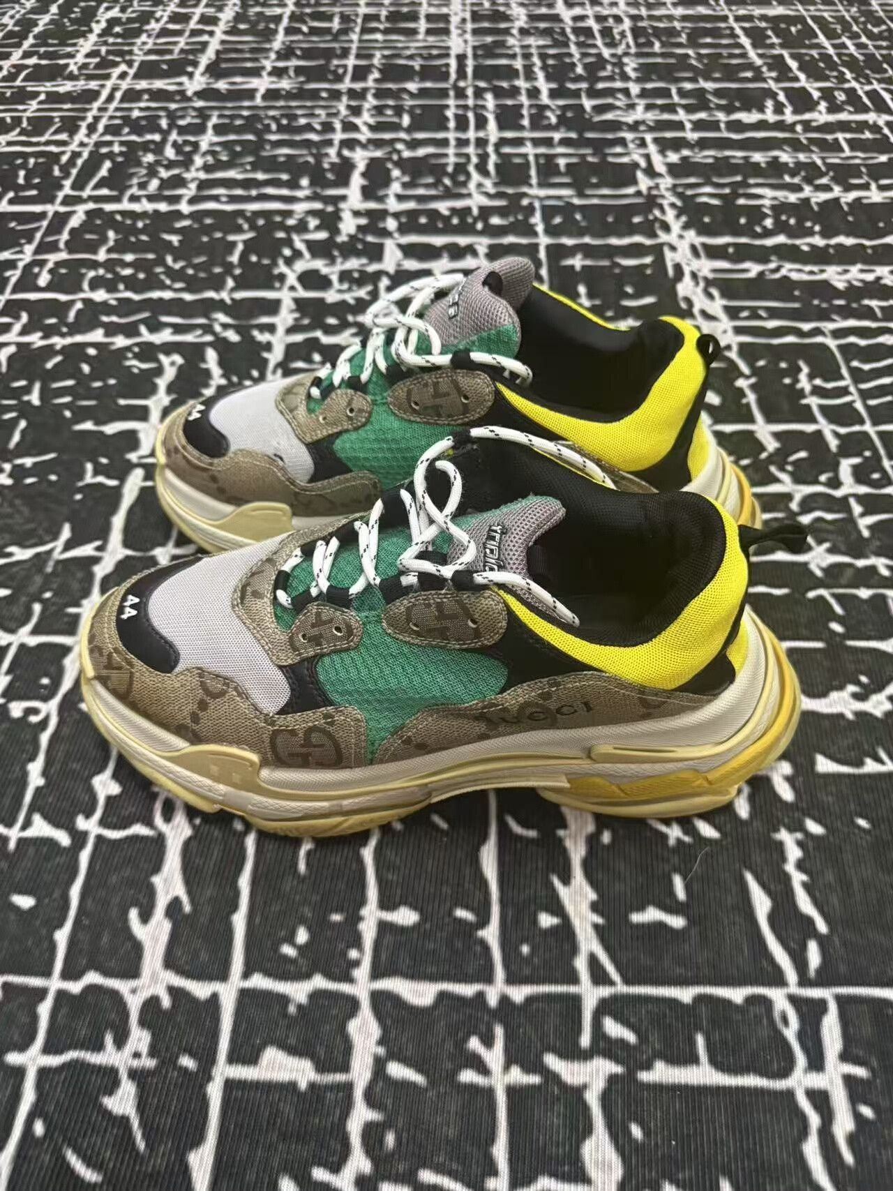 Balenciaga Gucci x Balenciaga Triple S Sneakers Size US 10 / EU 43 - 3 Thumbnail
