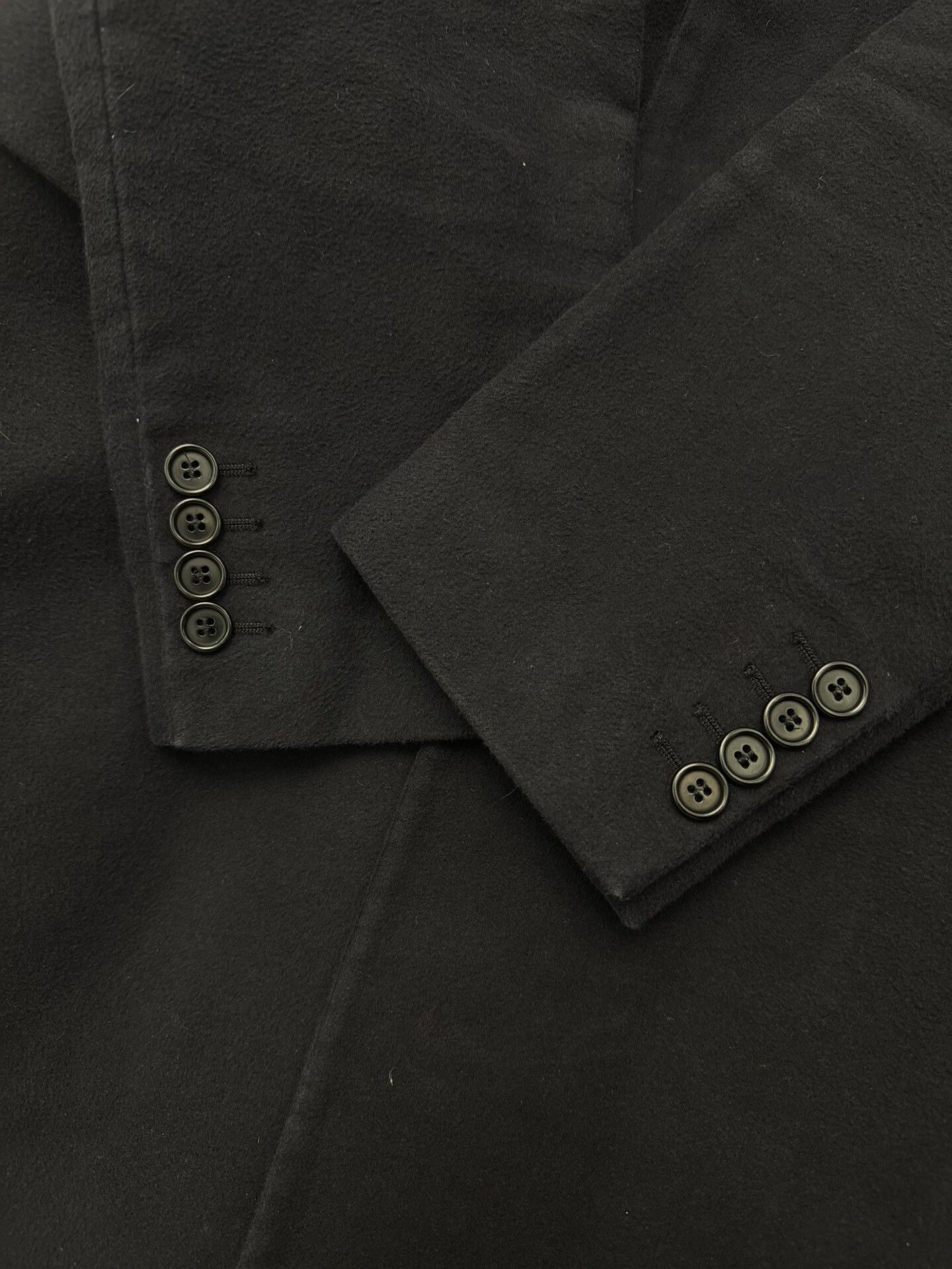 Helmut Lang Helmut Lang 2003 Moleskin Black Coat Size US S / EU 44-46 / 1 - 5 Thumbnail