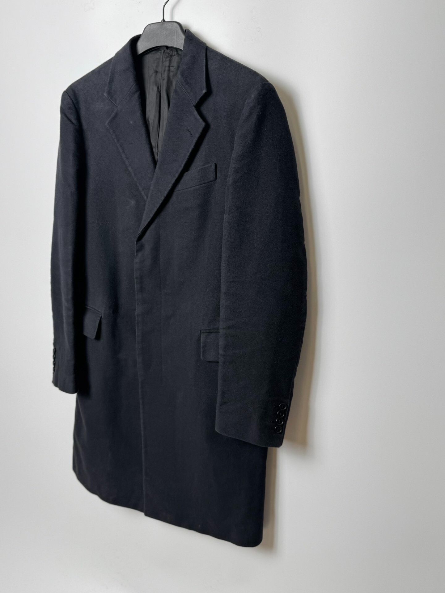 Helmut Lang Helmut Lang 2003 Moleskin Black Coat Size US S / EU 44-46 / 1 - 3 Thumbnail