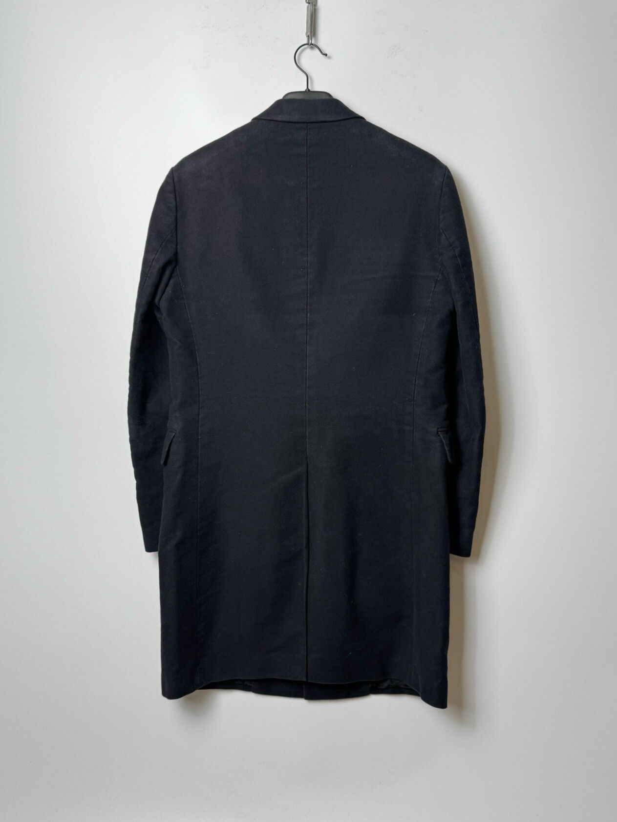 Helmut Lang Helmut Lang 2003 Moleskin Black Coat Size US S / EU 44-46 / 1 - 2 Thumbnail