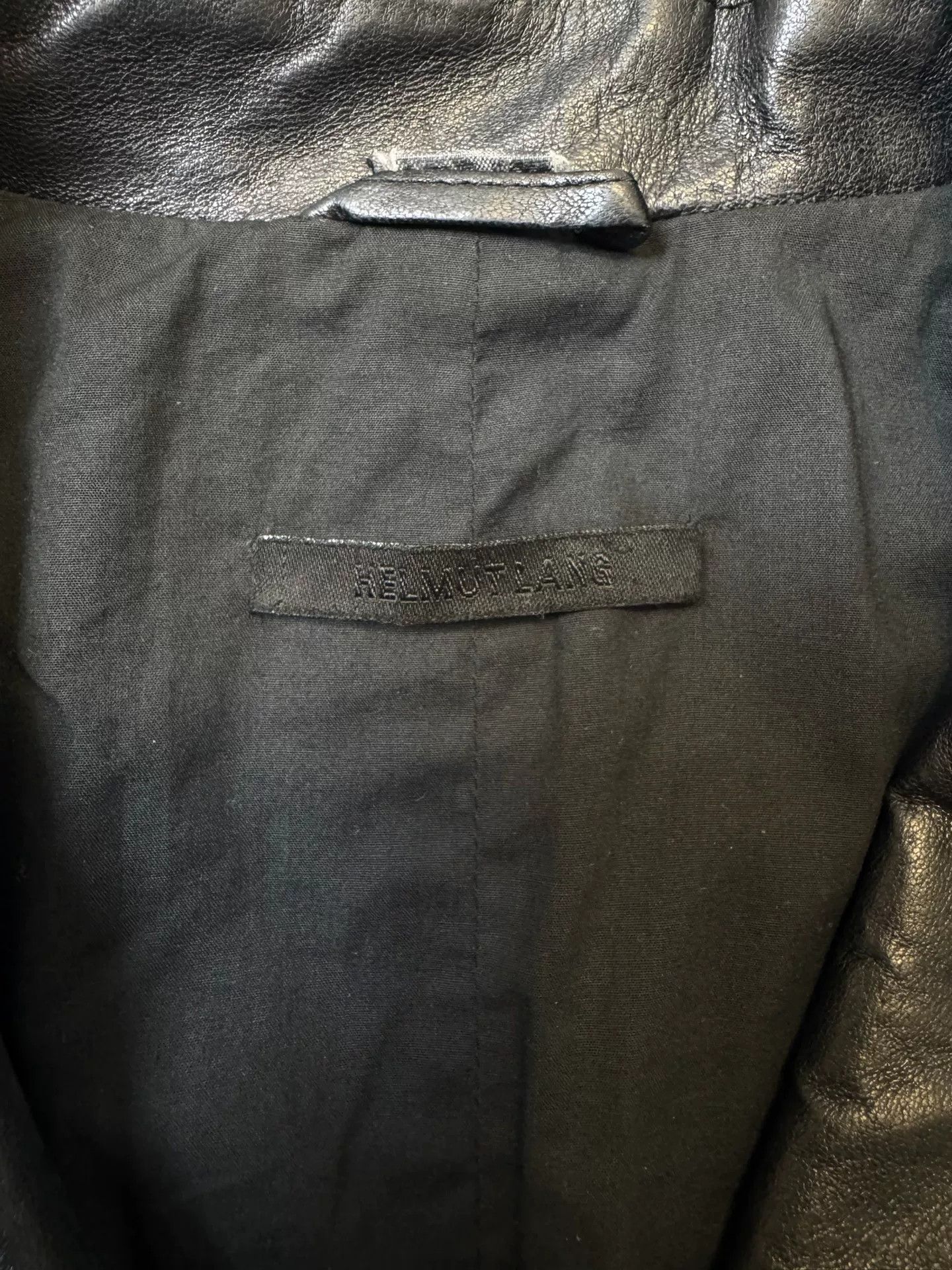 Helmut Lang Helmut Lang 2004 Dragonfly Leather Coat Size M / US 6-8 / IT 42-44 - 5 Thumbnail