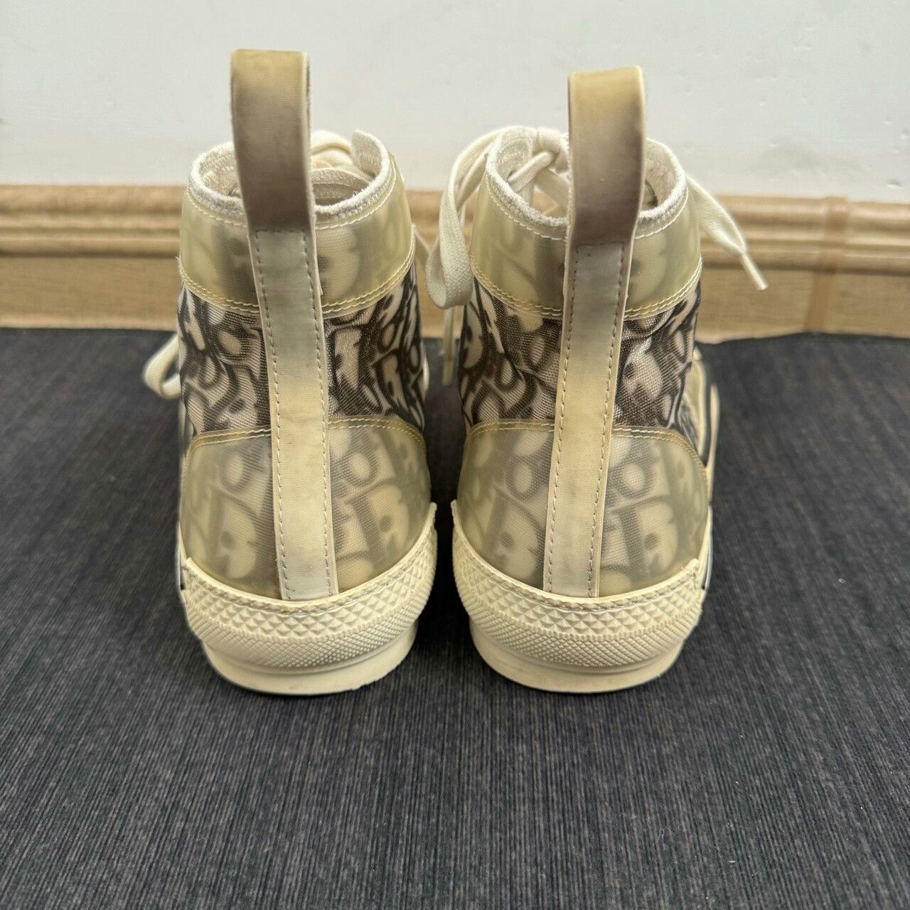 Dior Dior B23 Canvas Sneakers Size 39.5 Size US 6.5 / EU 39-40 - 4 Thumbnail