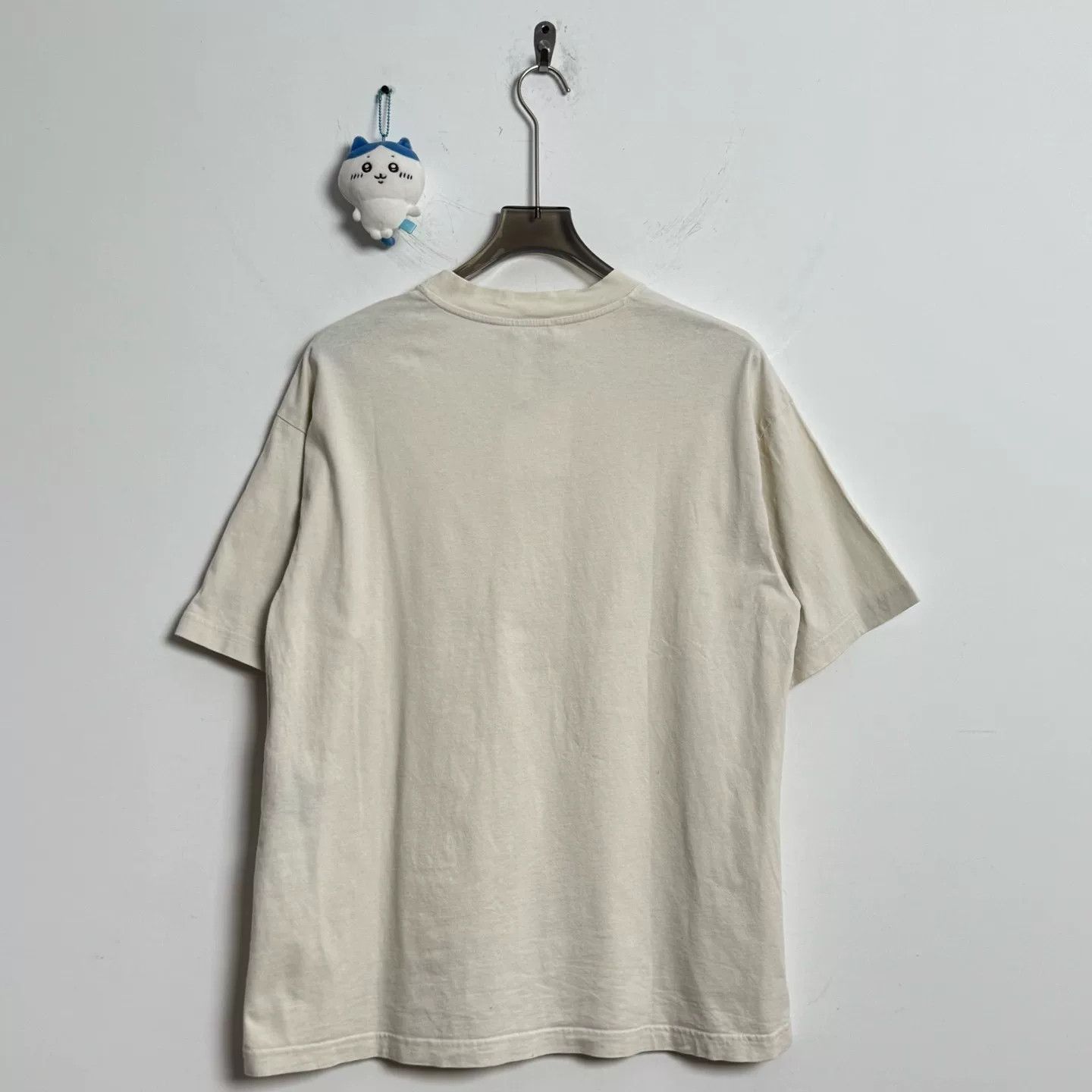Balenciaga Balenciaga White Logo Embroidered T-Shirt Size US XS / EU 42 / 0 - 2 Thumbnail