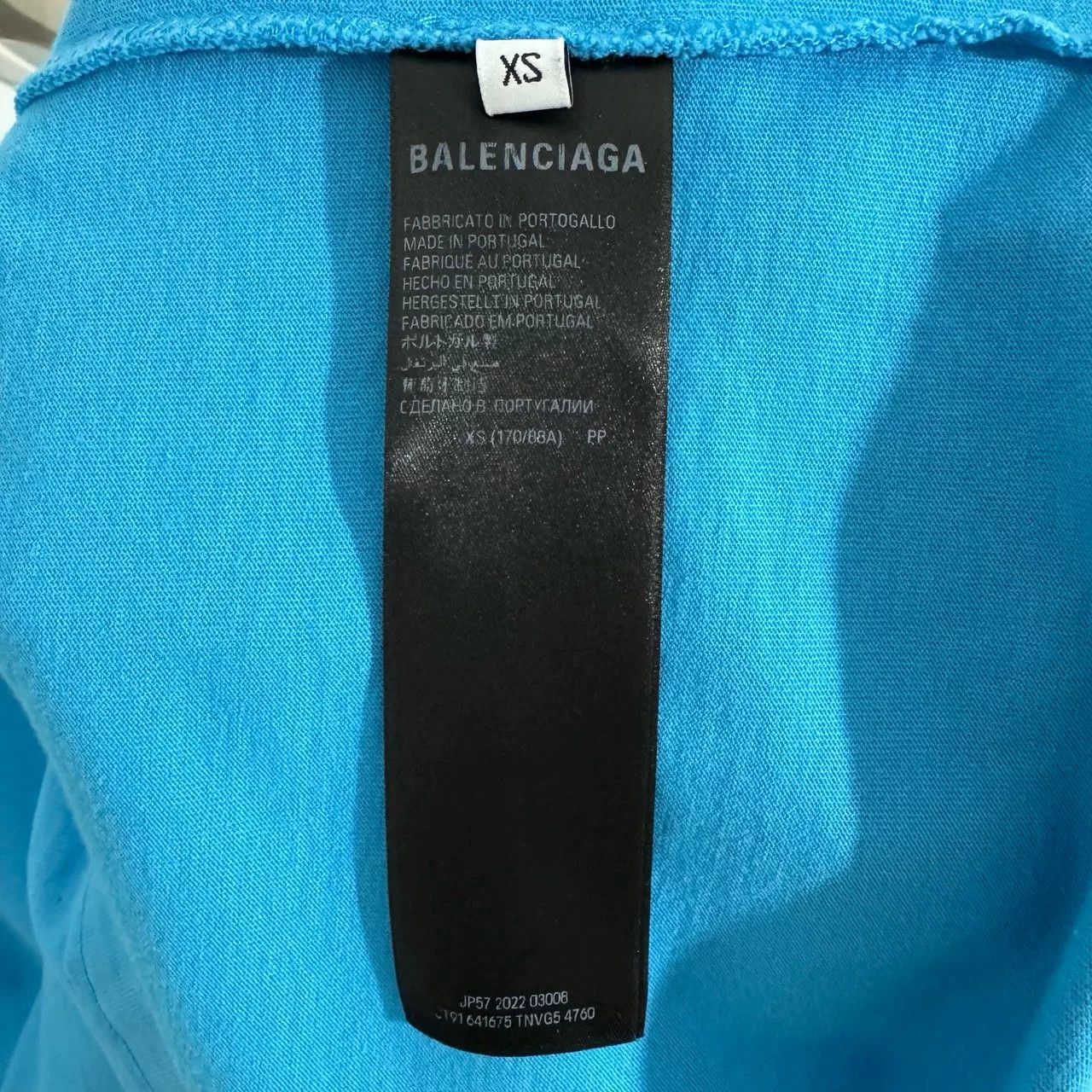 Balenciaga Balenciaga Ice Blue Coke T-Shirt XS Size US XS / EU 42 / 0 - 4 Thumbnail