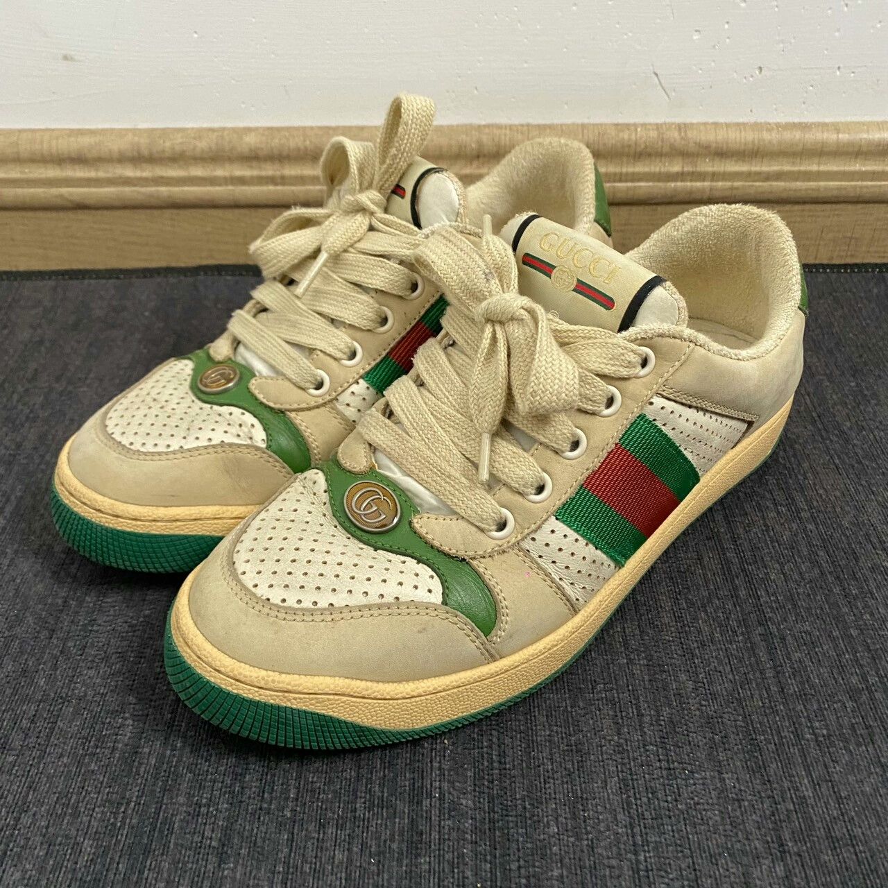Gucci Gucci GG Enamel Sneaker Size 36 Size US 6 / EU 39 - 2 Thumbnail