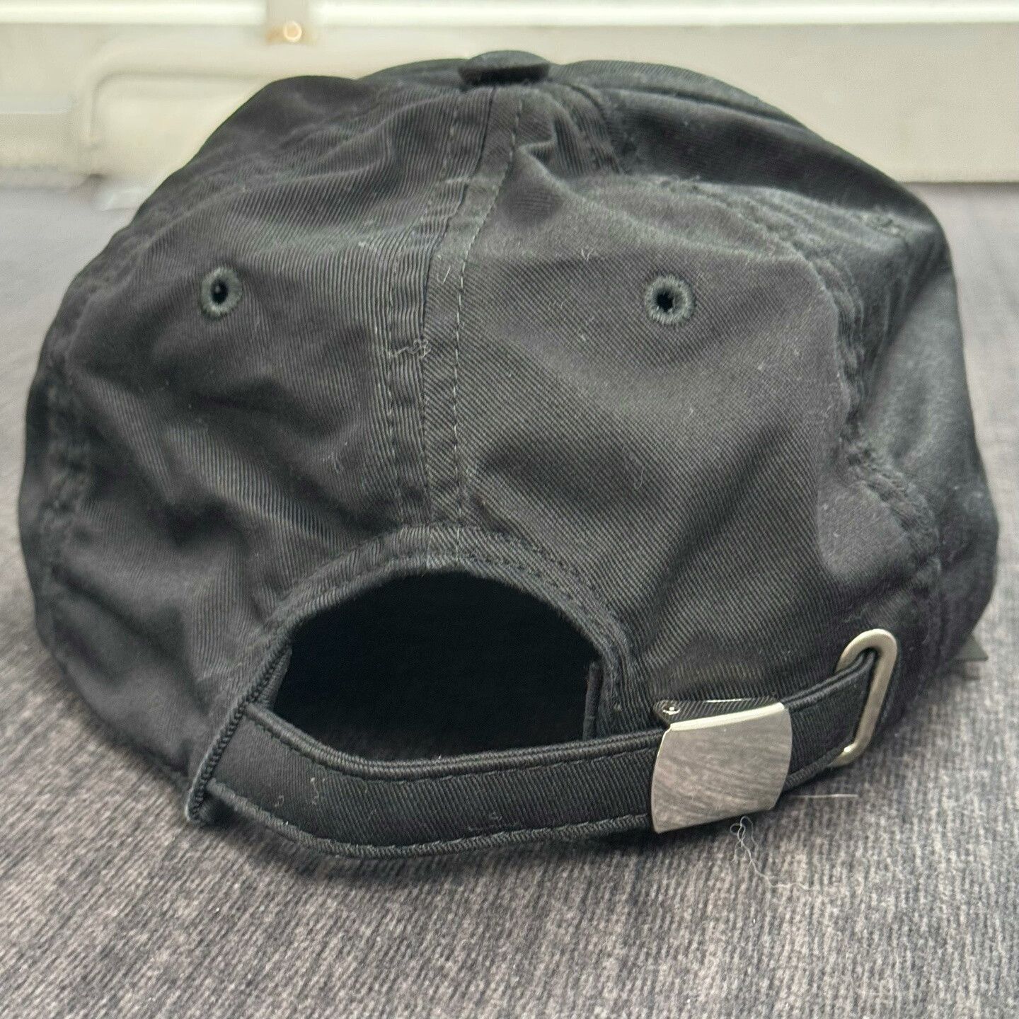 Balenciaga Balenciaga Black Logo Baseball Cap Size L Size ONE SIZE - 2 Thumbnail