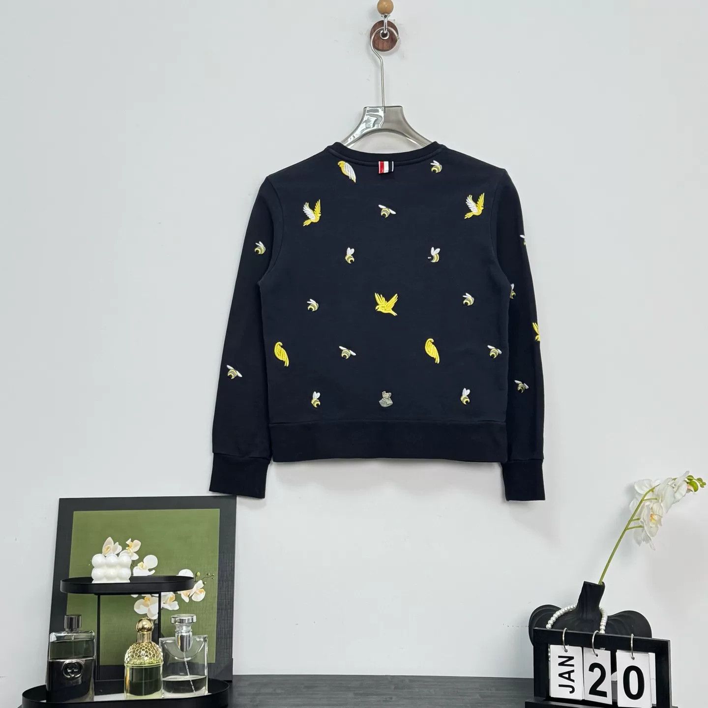 Thom Browne Thom Browne Hummingbird Print Sweatshirt Size US XXS / EU 40 - 2 Thumbnail