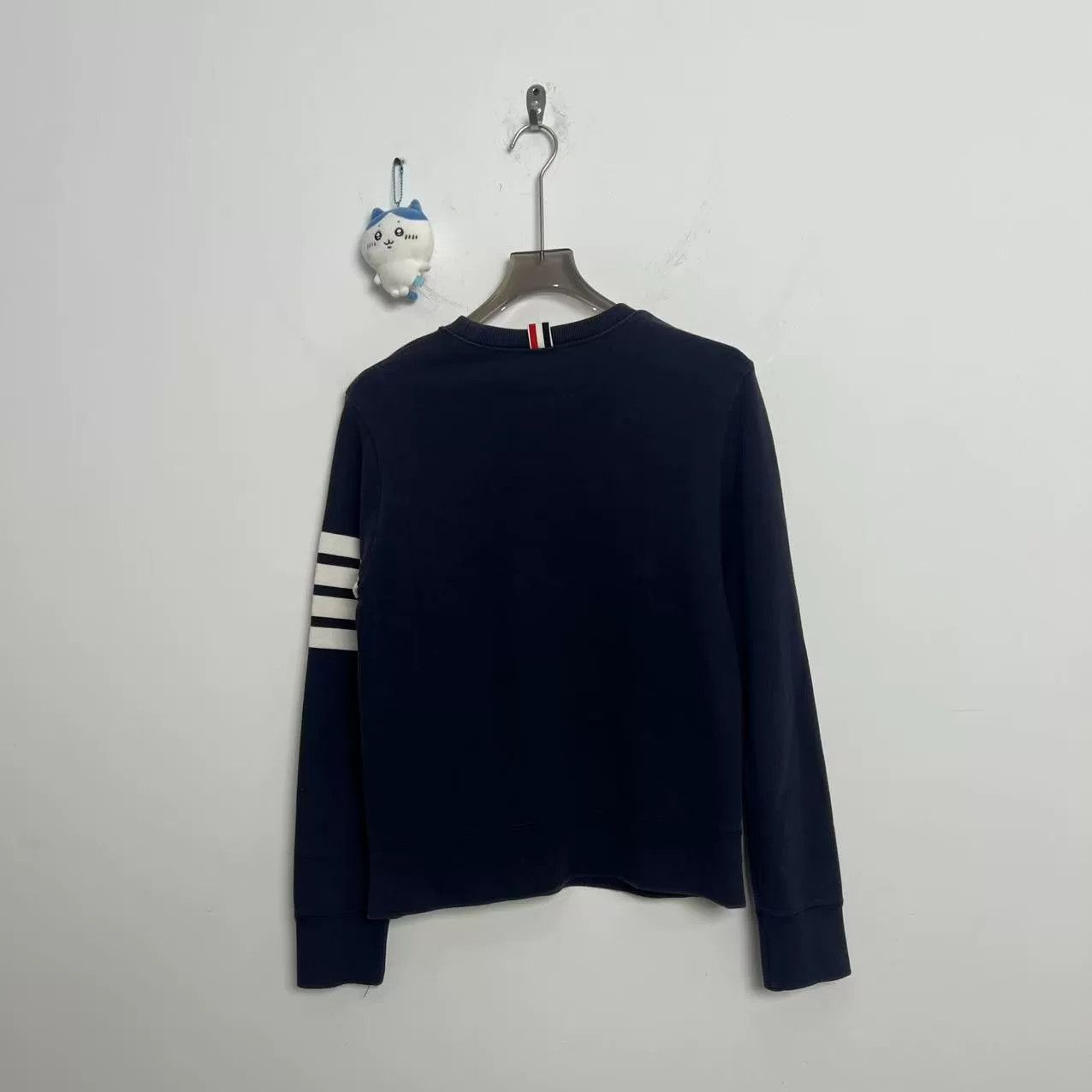 Thom Browne Thom Browne Blue Stripe Sweatshirt Size US S / EU 44-46 / 1 - 2 Thumbnail