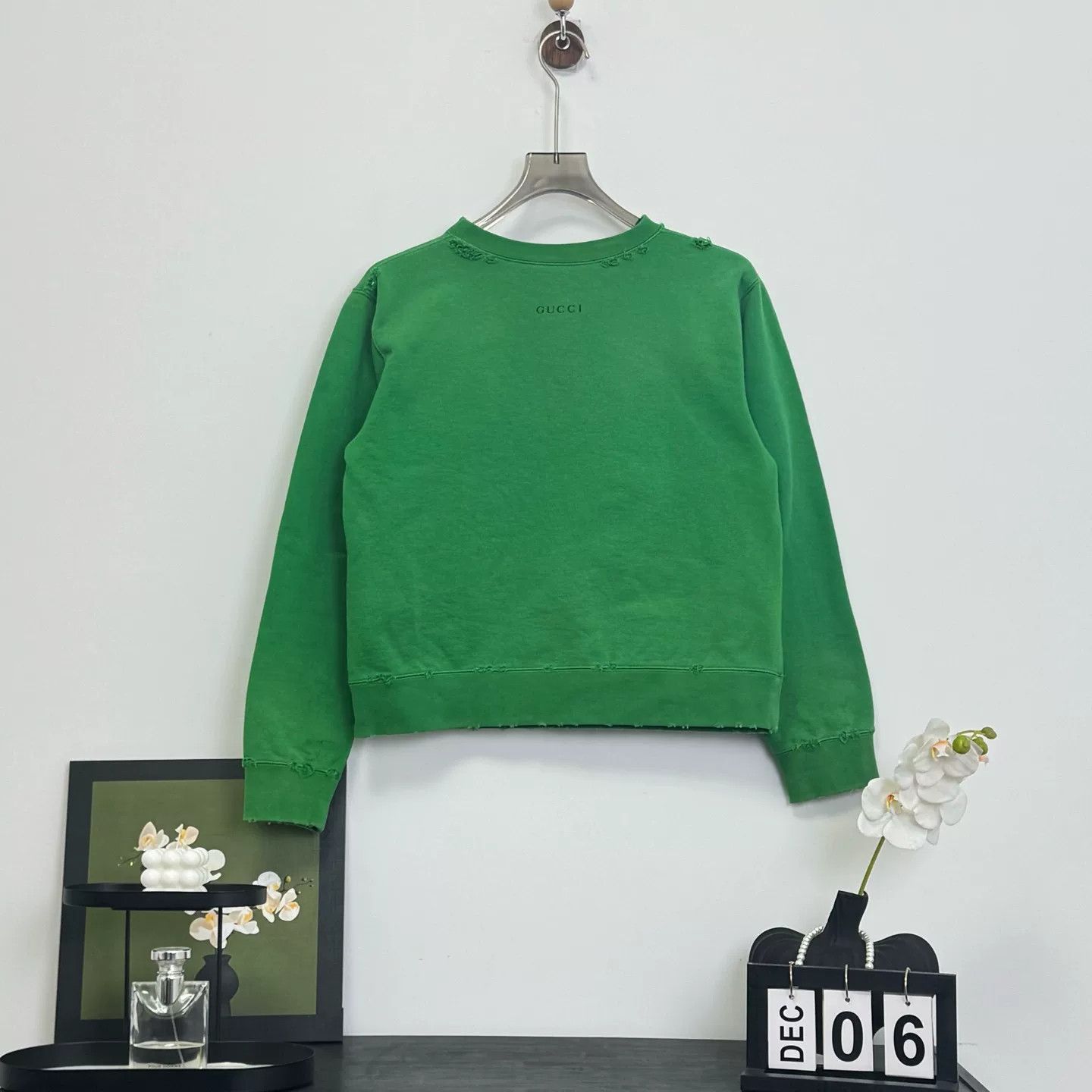 Gucci Gucci Green Sweatshirt with Donald Duck Design Size US S / EU 44-46 / 1 - 2 Thumbnail