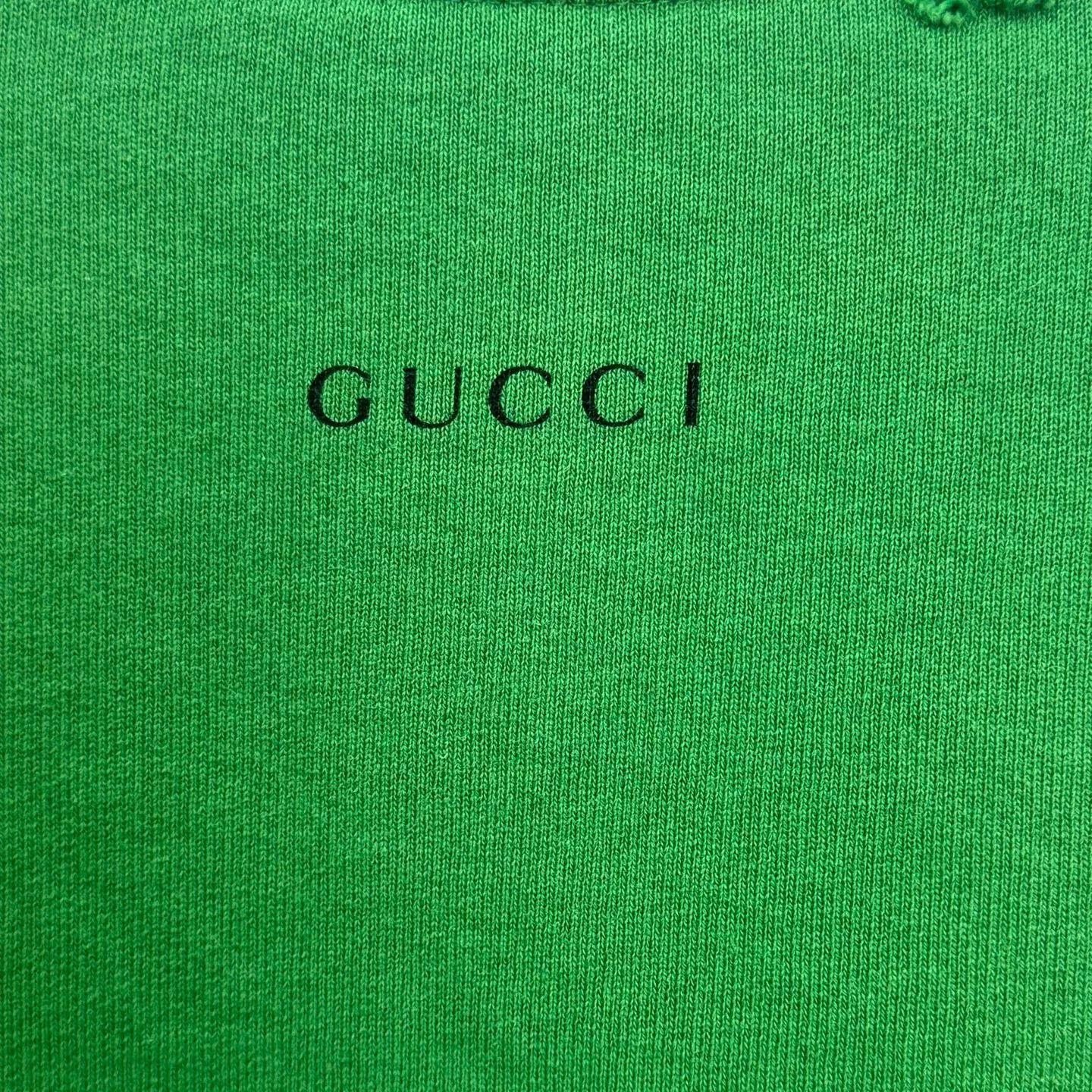 Gucci Gucci Green Sweatshirt with Donald Duck Design Size US S / EU 44-46 / 1 - 5 Thumbnail