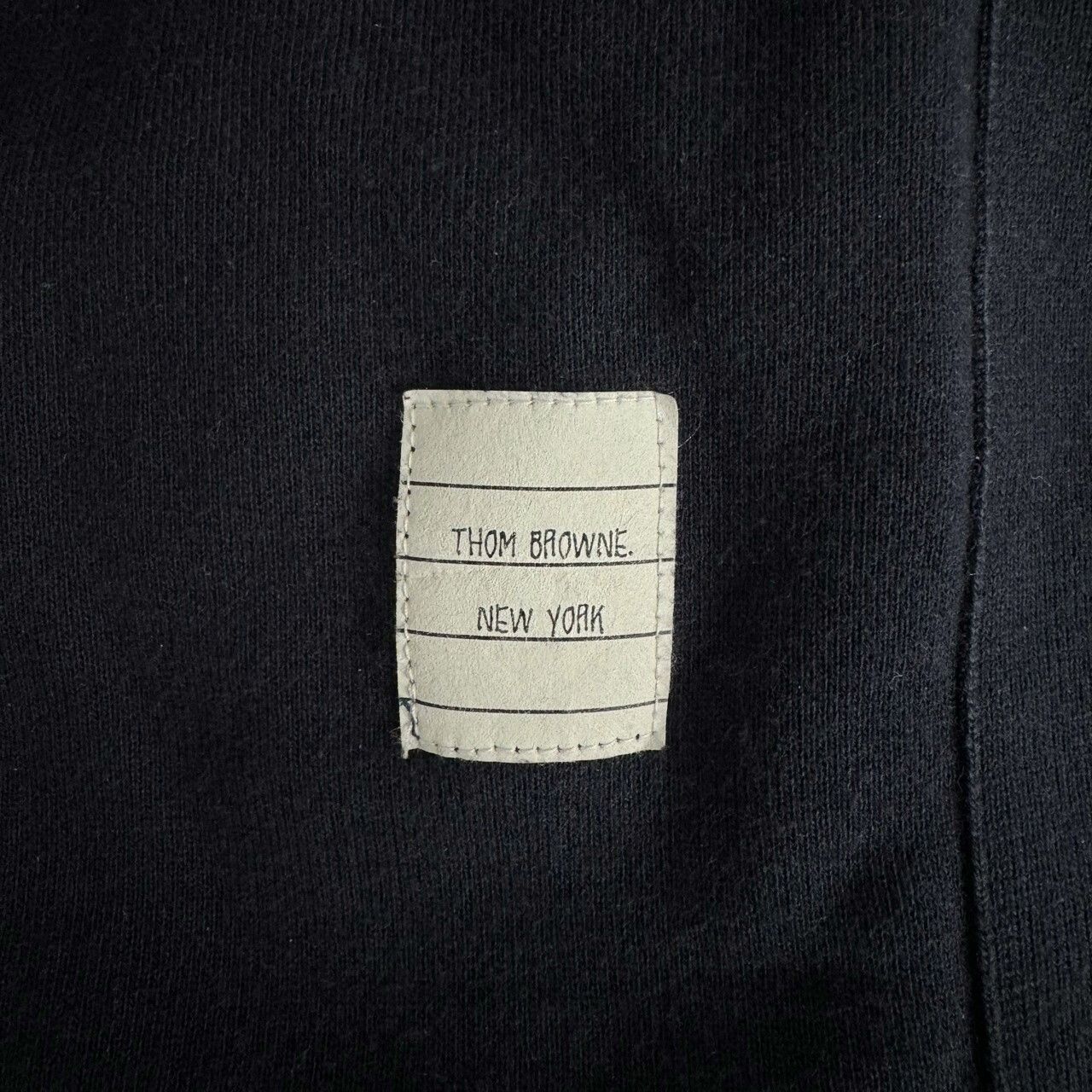 Thom Browne Thom Browne Navy Four-Stripe Sweatshirt Size US M / EU 48-50 / 2 - 5 Thumbnail