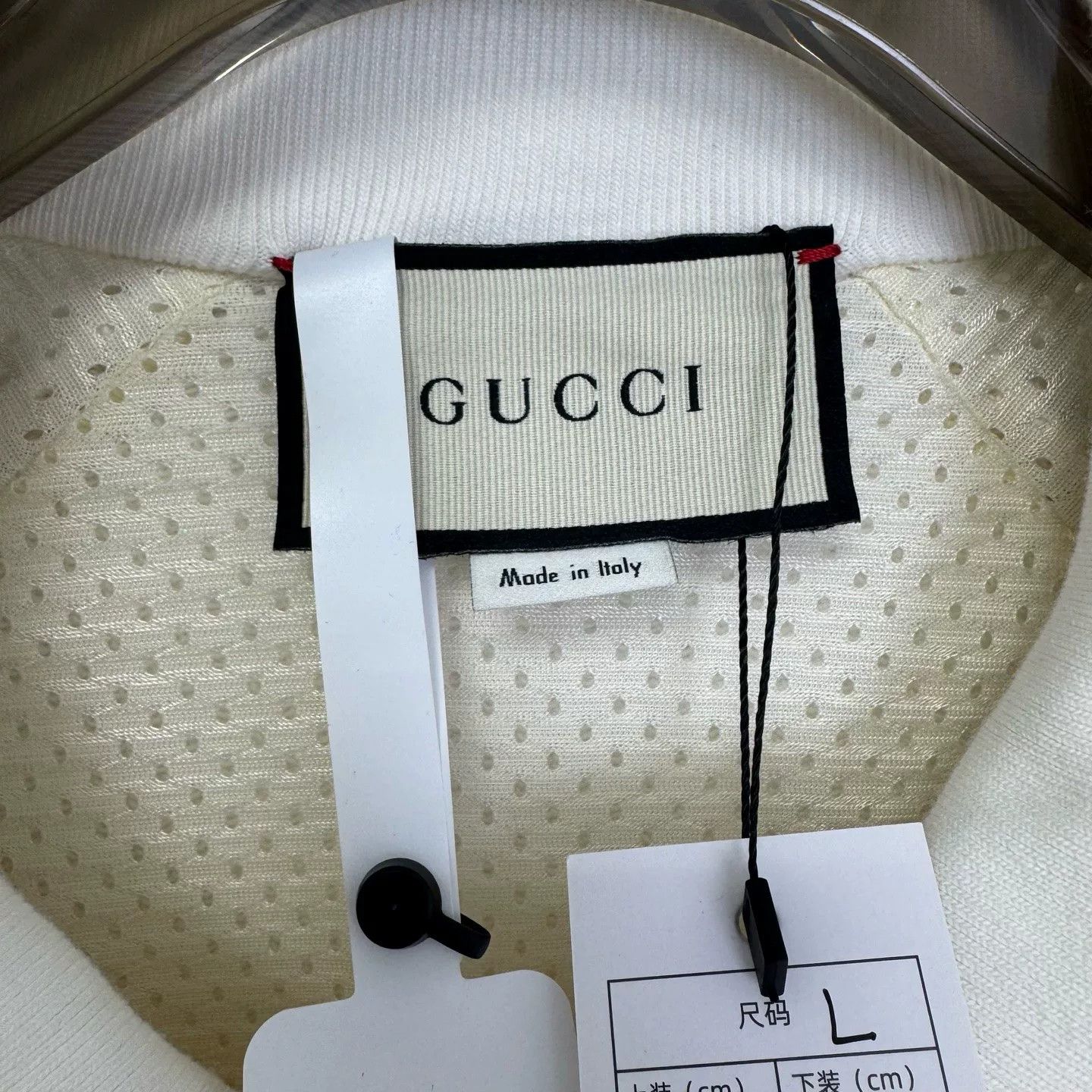 Gucci Gucci Red Green Stripe Logo Zip Jacket Size US L / EU 52-54 / 3 - 4 Thumbnail