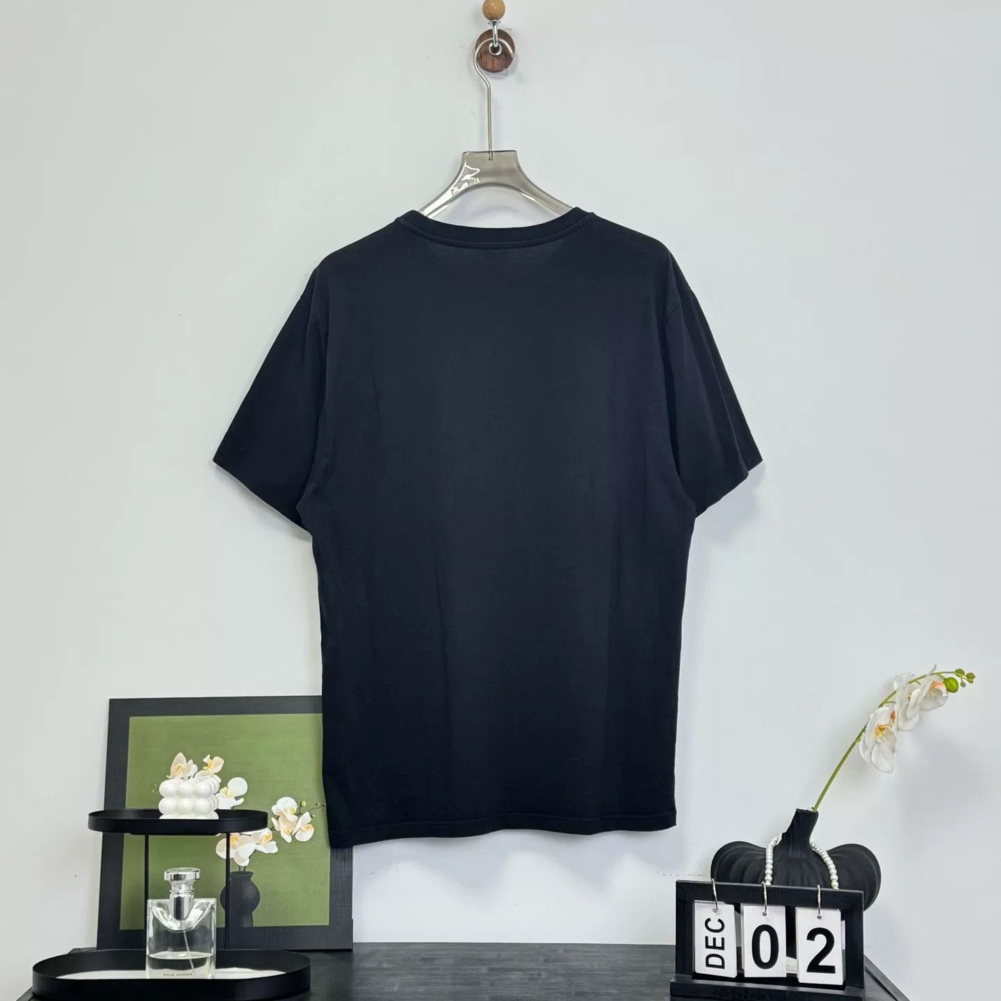 Loewe Loewe Black Embroidered Logo T-shirt XL Size US XL / EU 56 / 4 - 2 Thumbnail