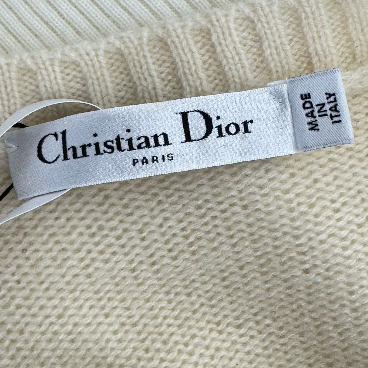 Dior Dior Embroidered Cashmere Sweater Size 38 Size S / US 4 / IT 40 - 5 Thumbnail