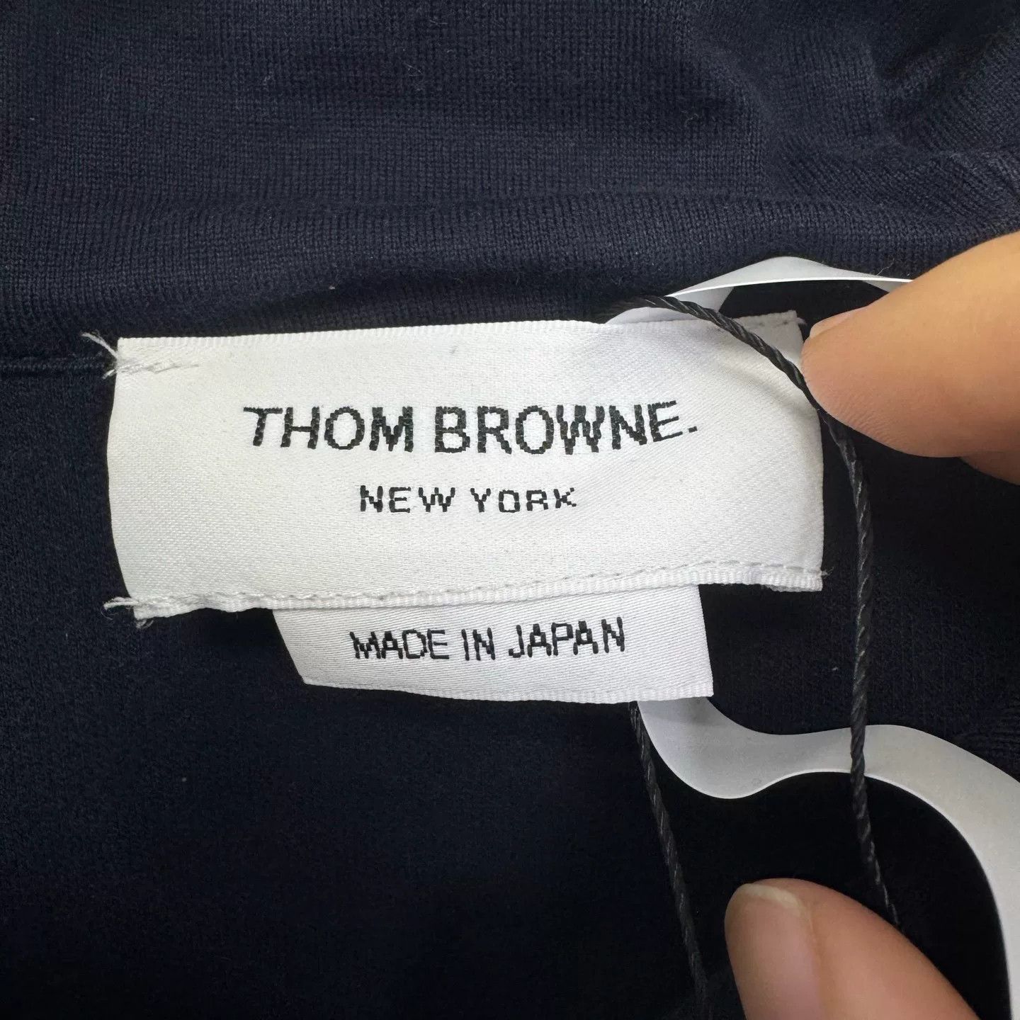 Thom Browne Thom Browne Classic Logo Zip Hoodie Size US M / EU 48-50 / 2 - 5 Thumbnail