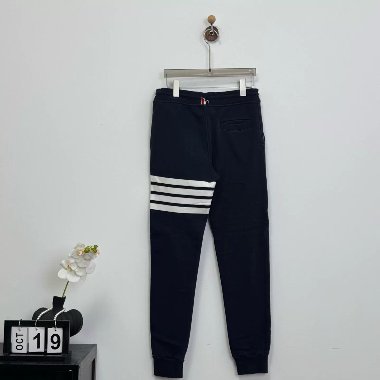 Thom Browne Thom Browne Navy Stripe Trousers Size 1 Size US 26 / EU 42 - 2 Thumbnail