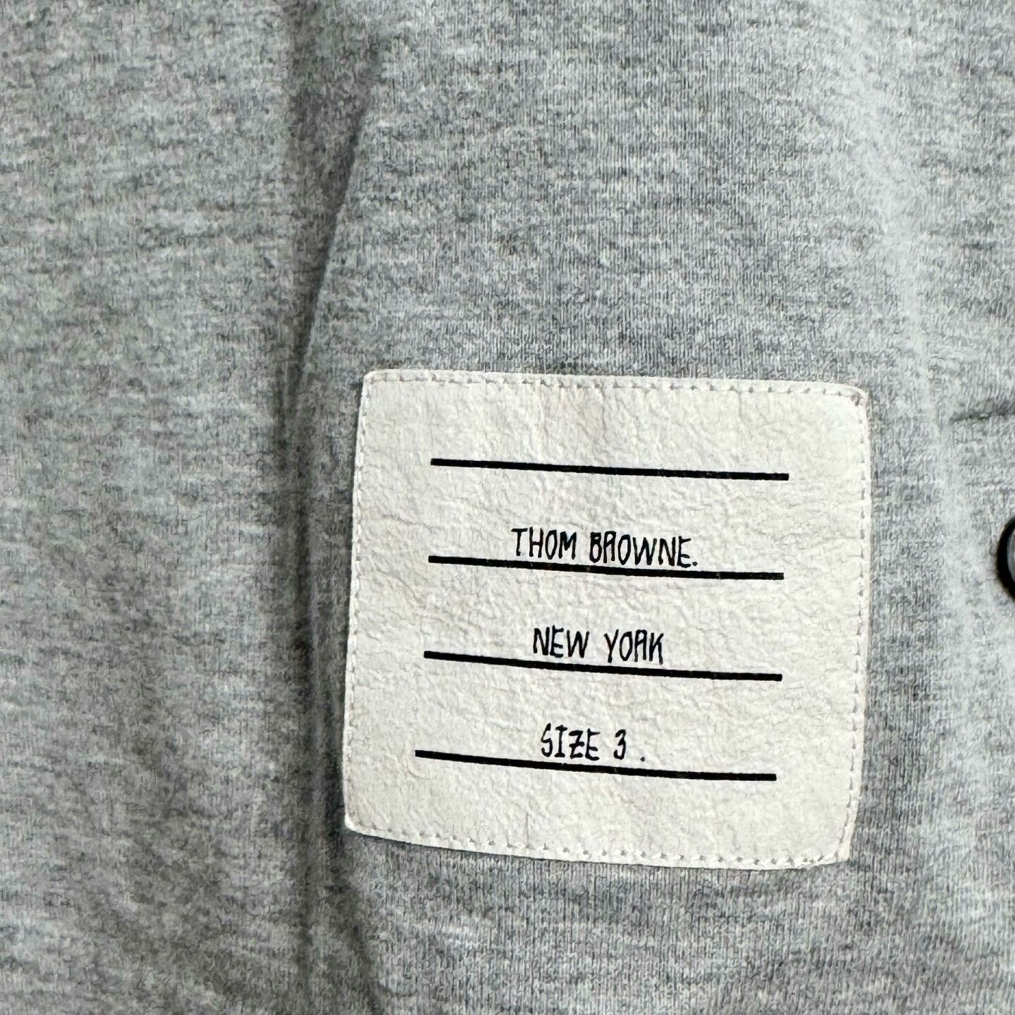 Thom Browne Thom Browne Gray Short Sleeve Shirt Size US L / EU 52-54 / 3 - 4 Thumbnail