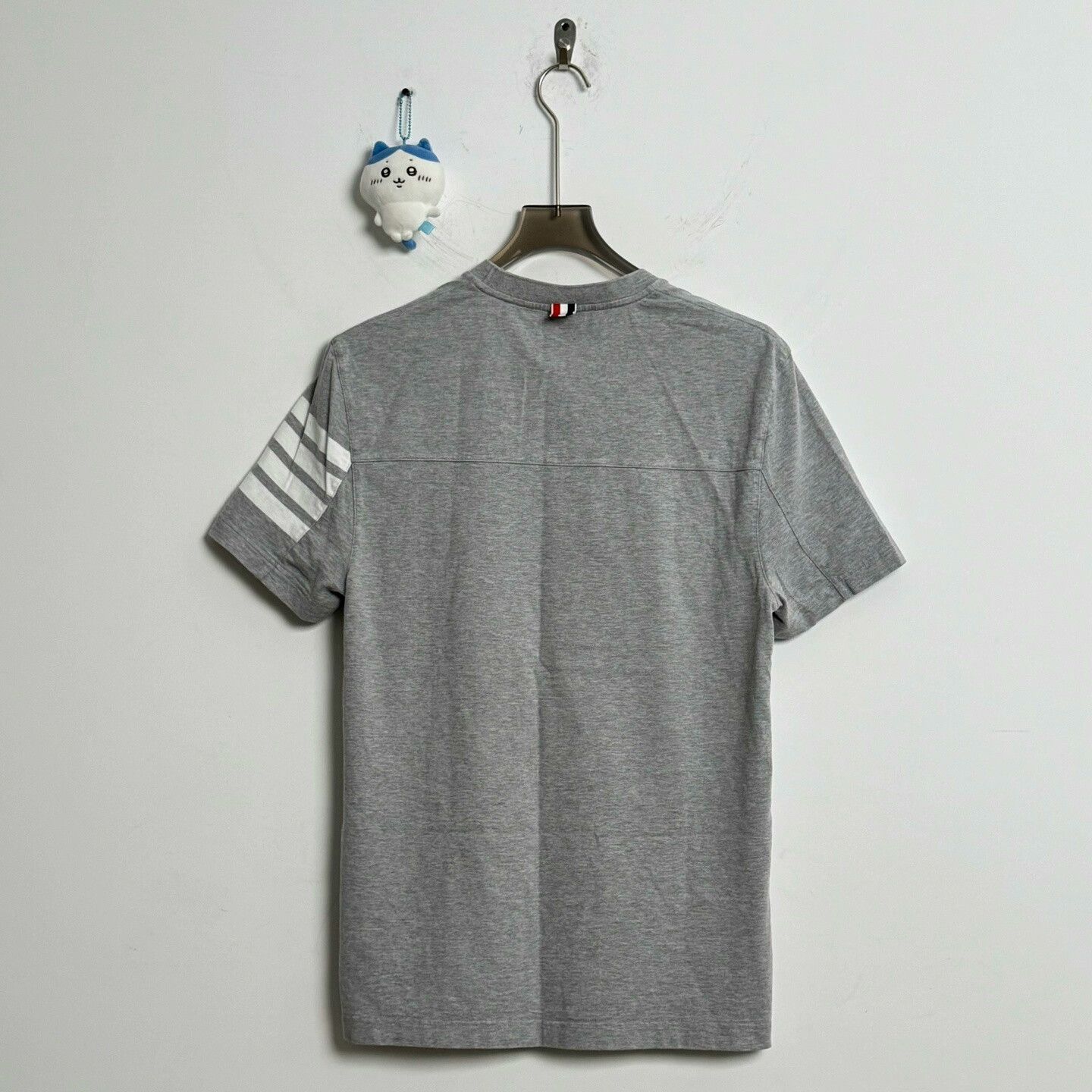 Thom Browne Thom Browne Gray Short Sleeve Shirt Size US L / EU 52-54 / 3 - 2 Thumbnail