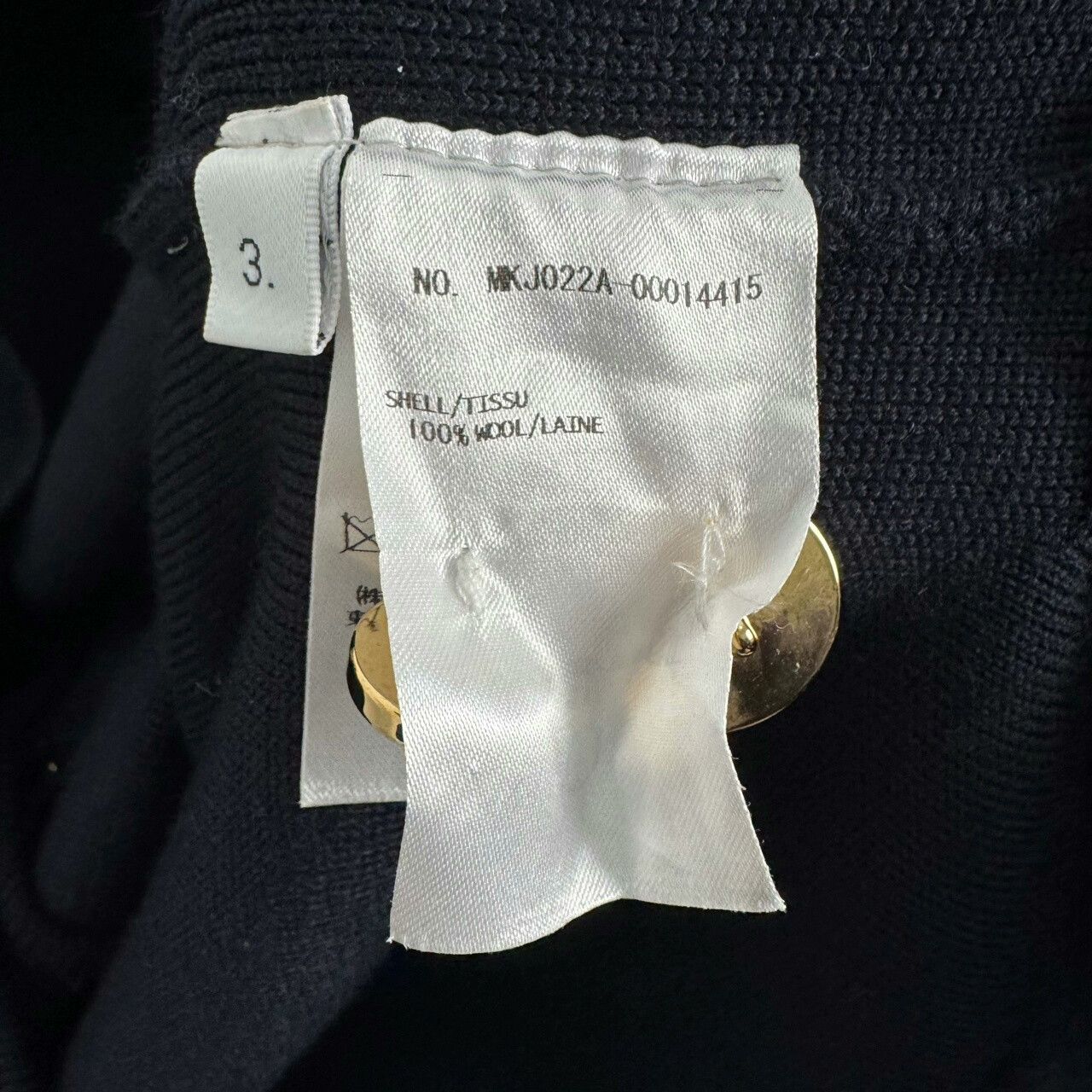 Thom Browne Thom Browne Navy Wool Blazer Jacket Size US L / EU 52-54 / 3 - 4 Thumbnail