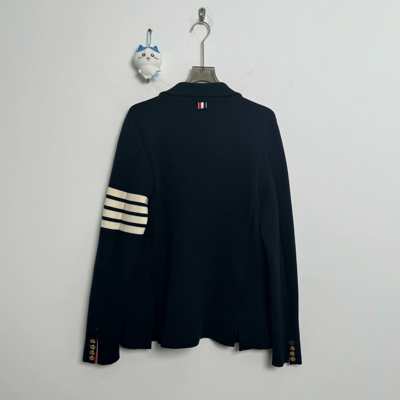 Thom Browne Thom Browne Navy Wool Blazer Jacket Size US L / EU 52-54 / 3 - 2 Thumbnail