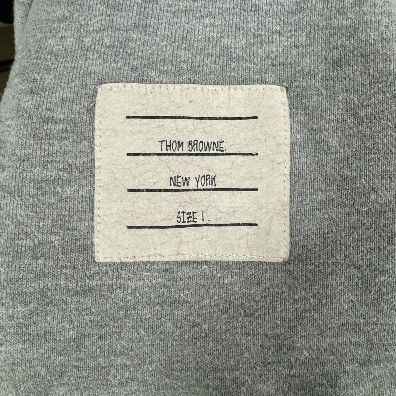 Thom Browne Thom Browne Gray Striped Sweatpants Size US 26 / EU 42 - 4 Thumbnail