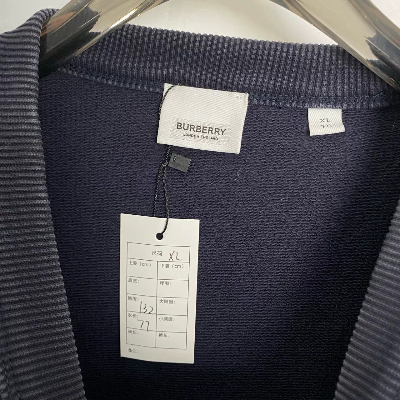 Burberry Burberry TB Logo Sweatshirt XL Size Size US XL / EU 56 / 4 - 4 Thumbnail