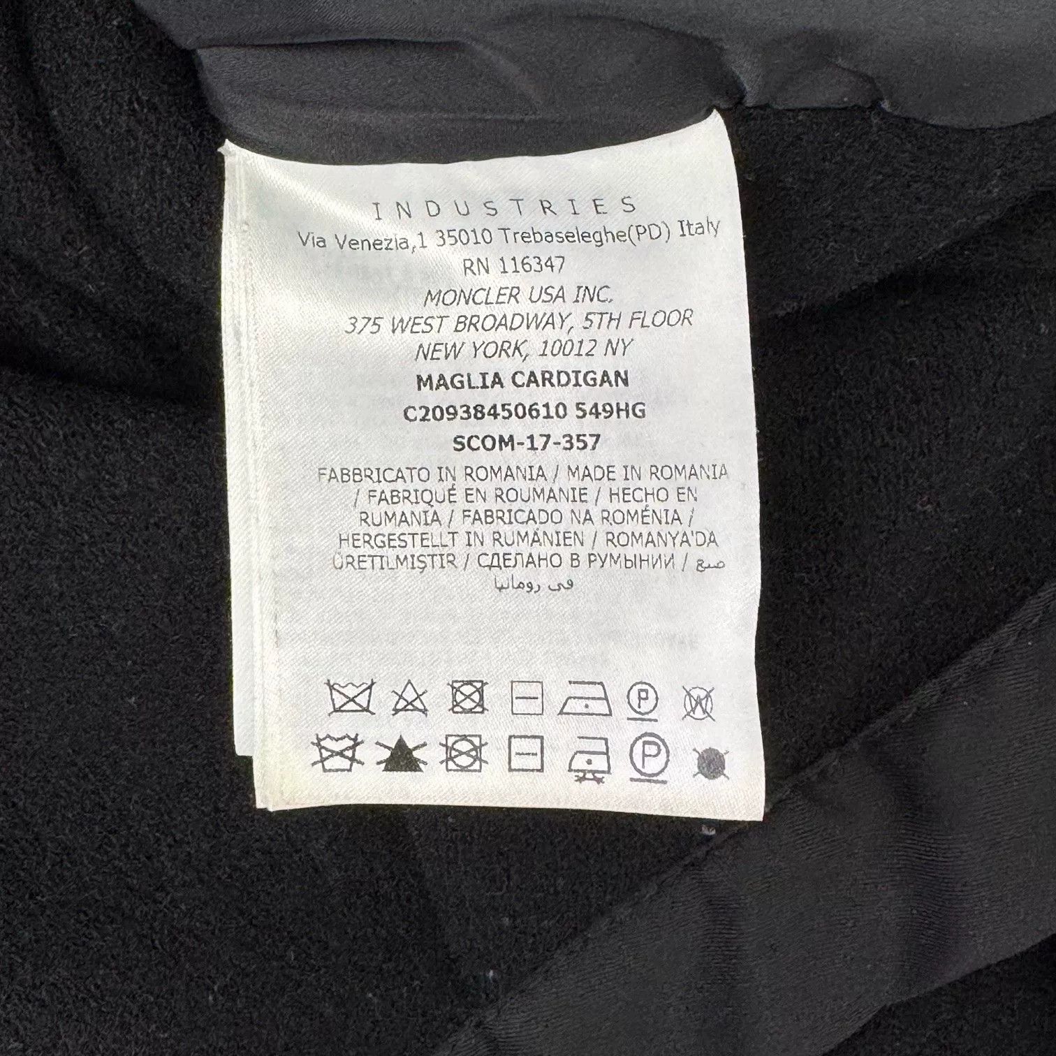 Moncler Moncler Wool Blend Zip Hoodie Jacket Size XS / US 0-2 / IT 36-38 - 4 Thumbnail