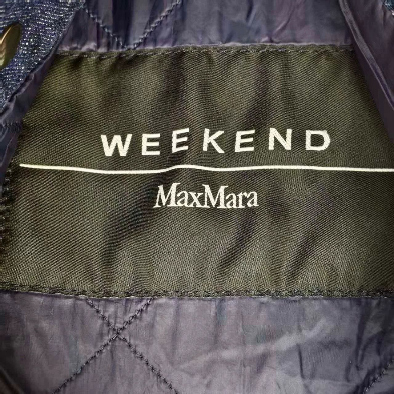 Weekend Max Mara Maxmara Weekend Denim Cotton Jacket Size XS / US 0-2 / IT 36-38 - 6 Thumbnail