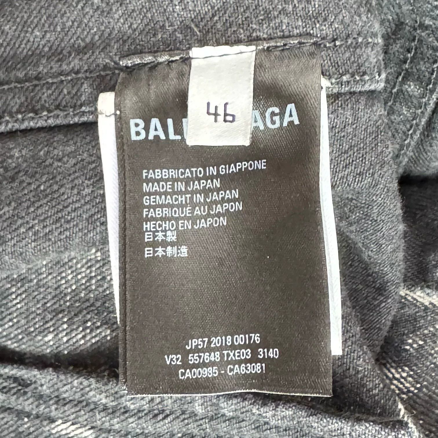 Balenciaga Balenciaga Tie-Dye Denim Jacket Size 46 Size US S / EU 44-46 / 1 - 4 Thumbnail