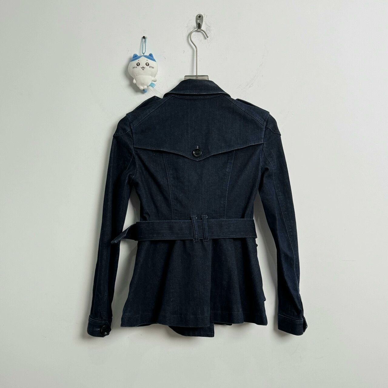 Burberry Burberry Denim Trench Coat XS Size XS / US 0-2 / IT 36-38 - 2 Thumbnail