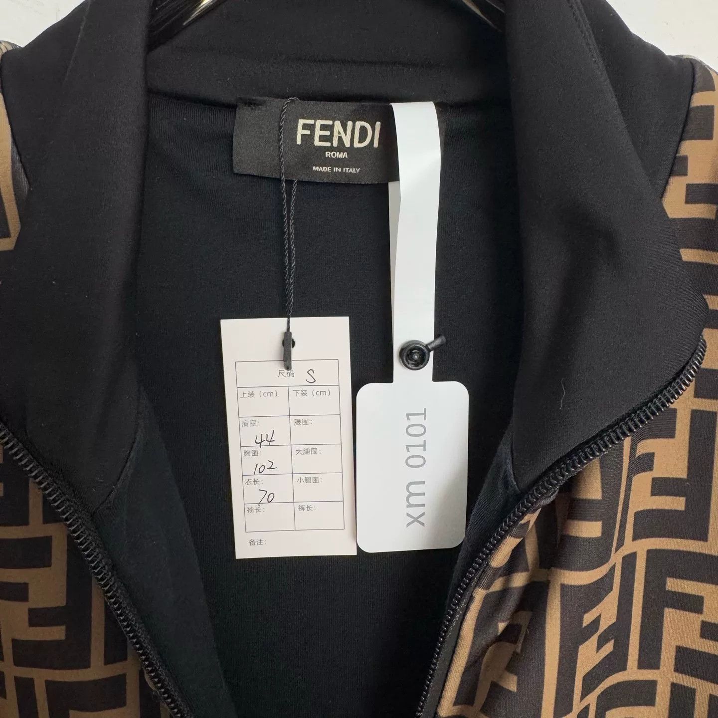 Fendi Fendi Monogram Print Jacket S Size Size S / US 4 / IT 40 - 3 Thumbnail