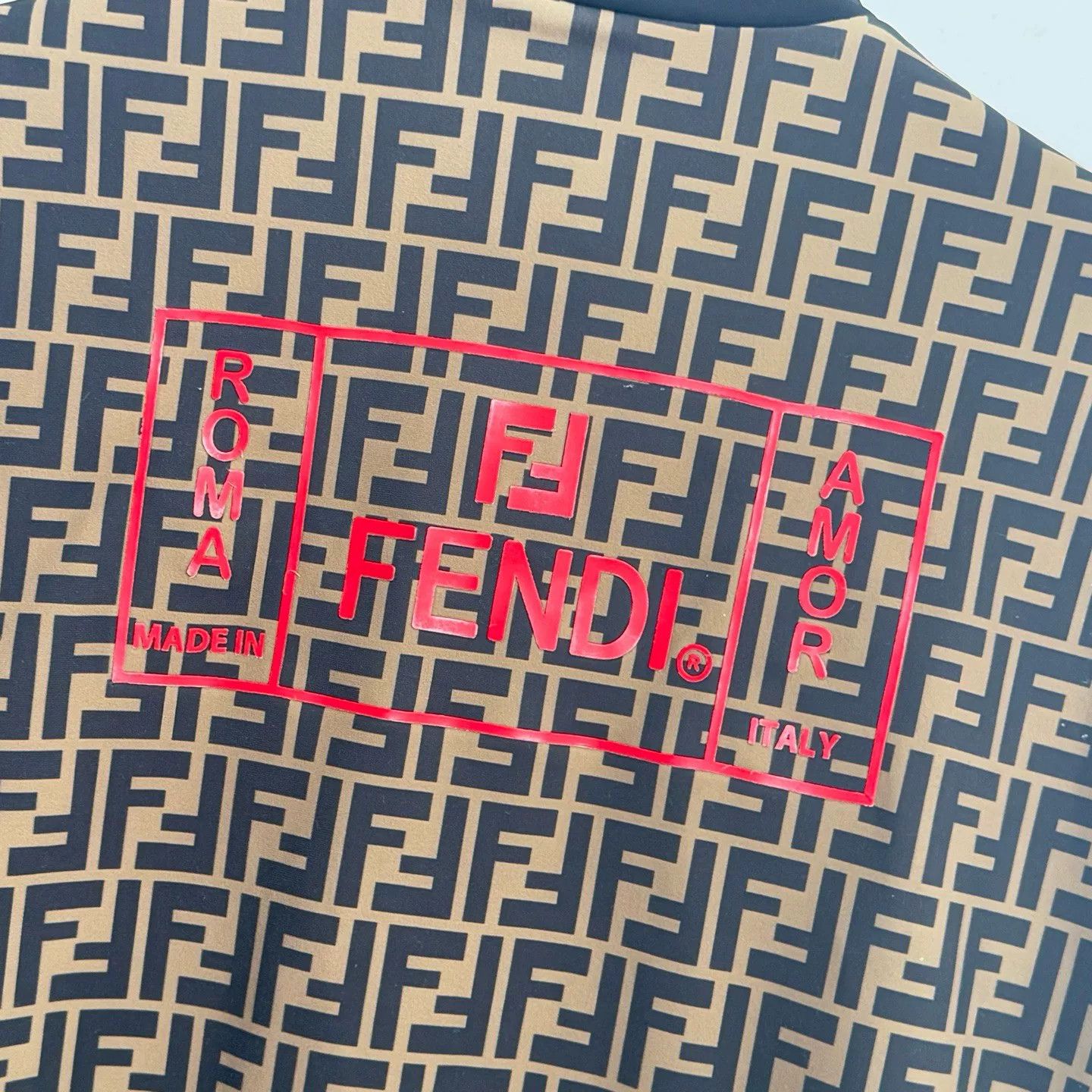 Fendi Fendi Monogram Print Jacket S Size Size S / US 4 / IT 40 - 4 Thumbnail