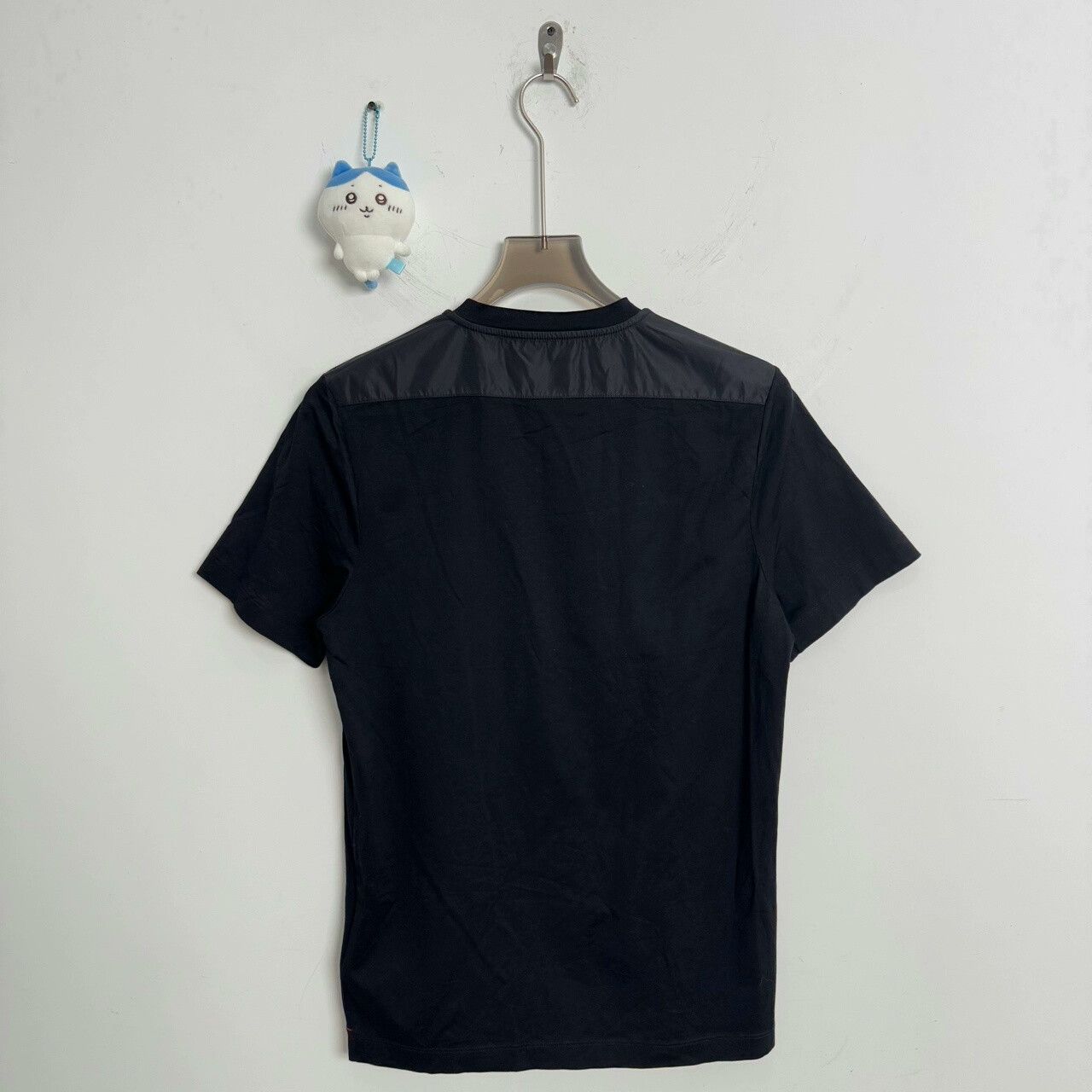 Prada Prada Black Nylon Logo Short Sleeve Shirt Size US S / EU 44-46 / 1 - 2 Thumbnail