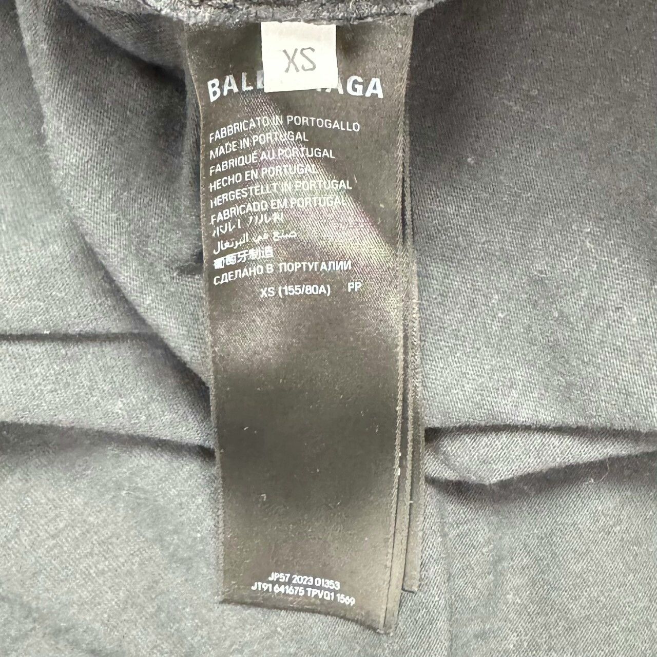 Balenciaga Balenciaga Flame Logo Short Sleeve T-shirt Size US XS / EU 42 / 0 - 4 Thumbnail