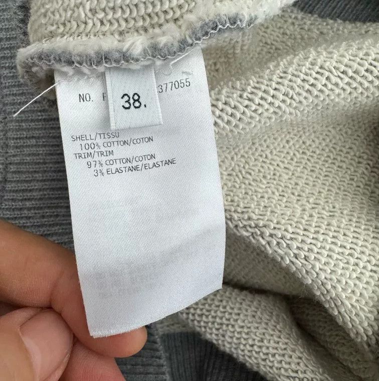 Thom Browne Thom Browne Gray Knit Sweater Stripes Size US XS / EU 42 / 0 - 4 Thumbnail