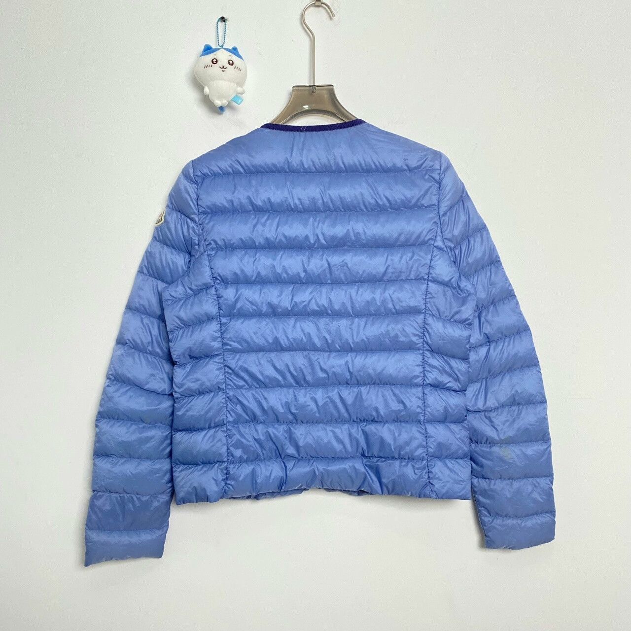 Moncler Moncler Light Blue Down Jacket Size 3 Size L / US 10 / IT 46 - 2 Thumbnail