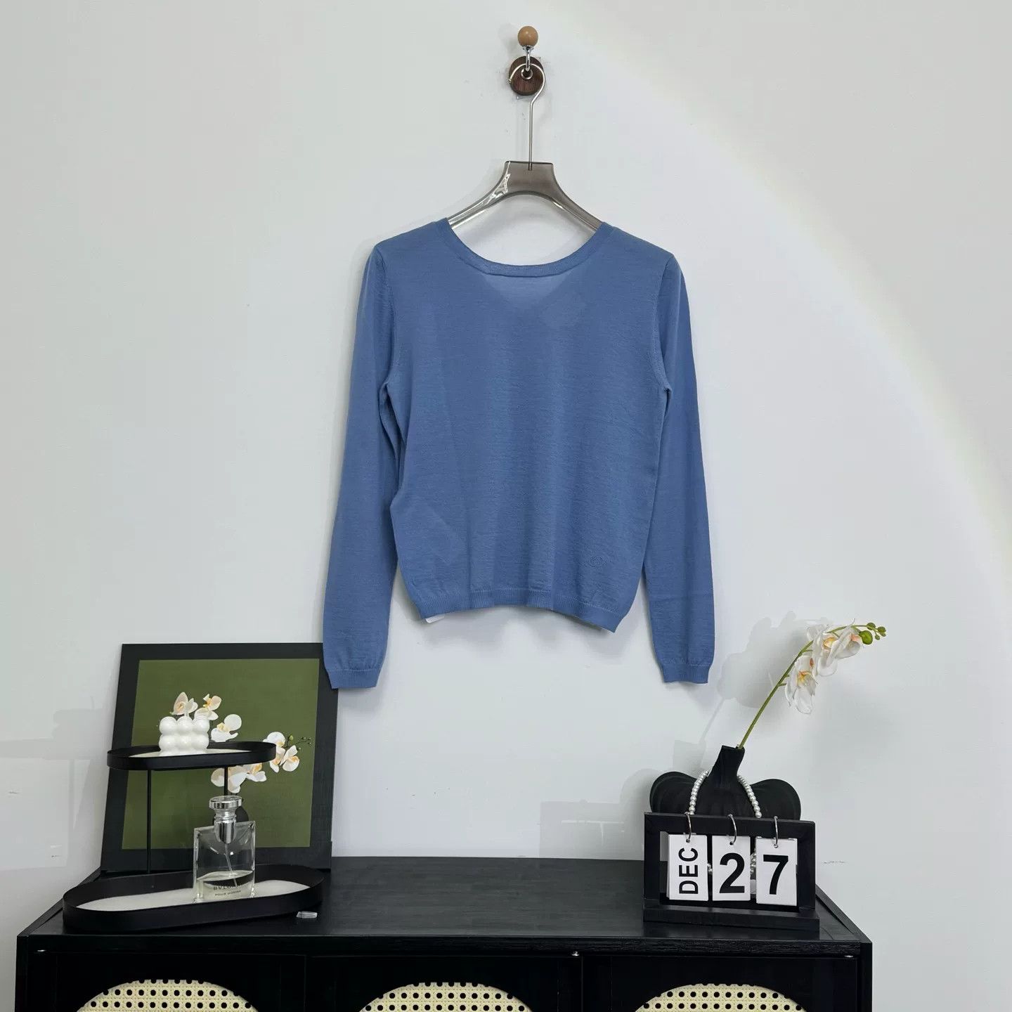 Gucci Gucci Embroidered Cashmere Sweater Size S Size S / US 4 / IT 40 - 2 Thumbnail