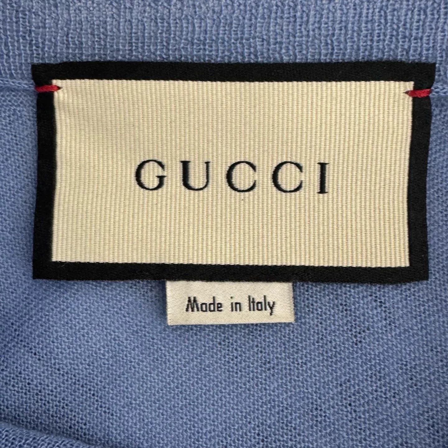 Gucci Gucci Embroidered Cashmere Sweater Size S Size S / US 4 / IT 40 - 3 Thumbnail
