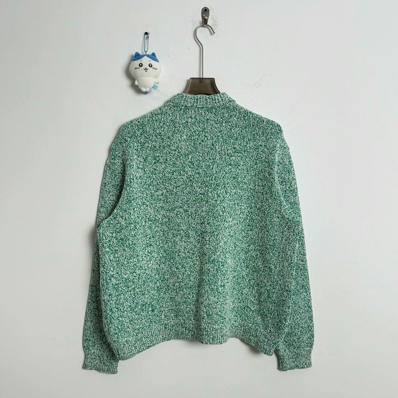 Balenciaga Balenciaga Green Snowflake Pattern Sweater Size M / US 6-8 / IT 42-44 - 2 Thumbnail