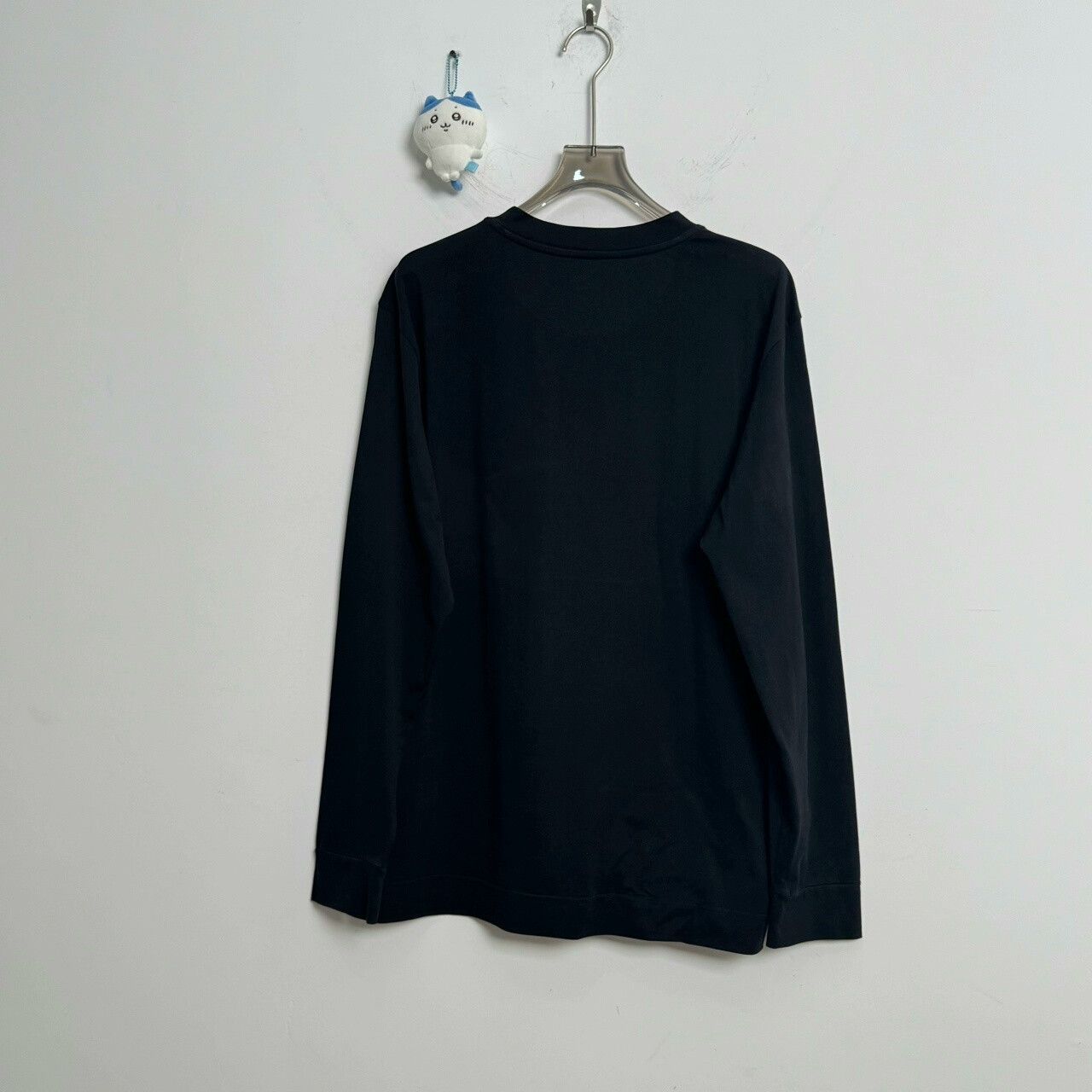 Fendi Fendi Black Long Sleeve Top with Logo Size US L / EU 52-54 / 3 - 2 Thumbnail