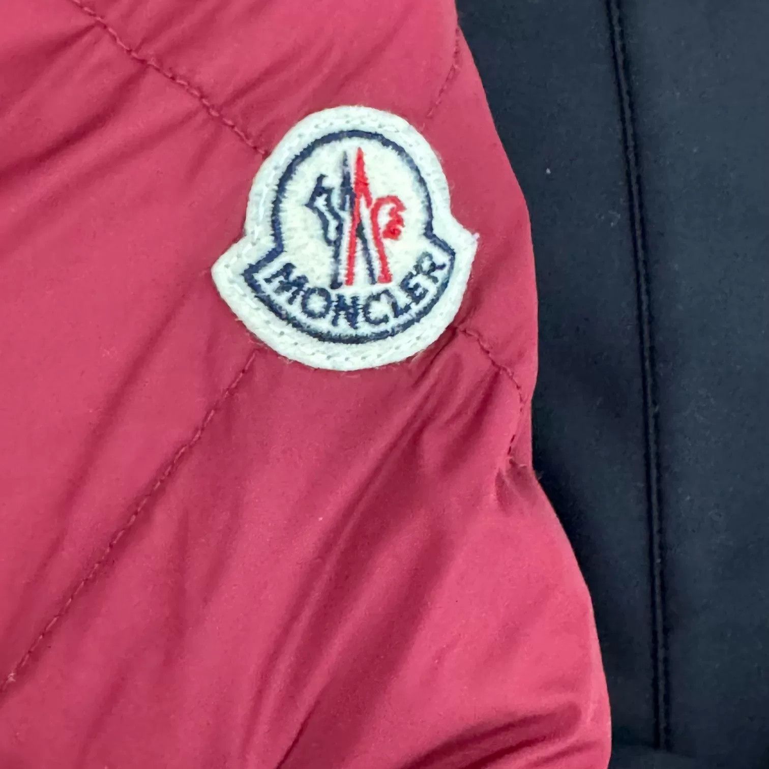 Moncler Moncler Red Hooded Quilted Down Jacket Size XS / US 0-2 / IT 36-38 - 5 Thumbnail