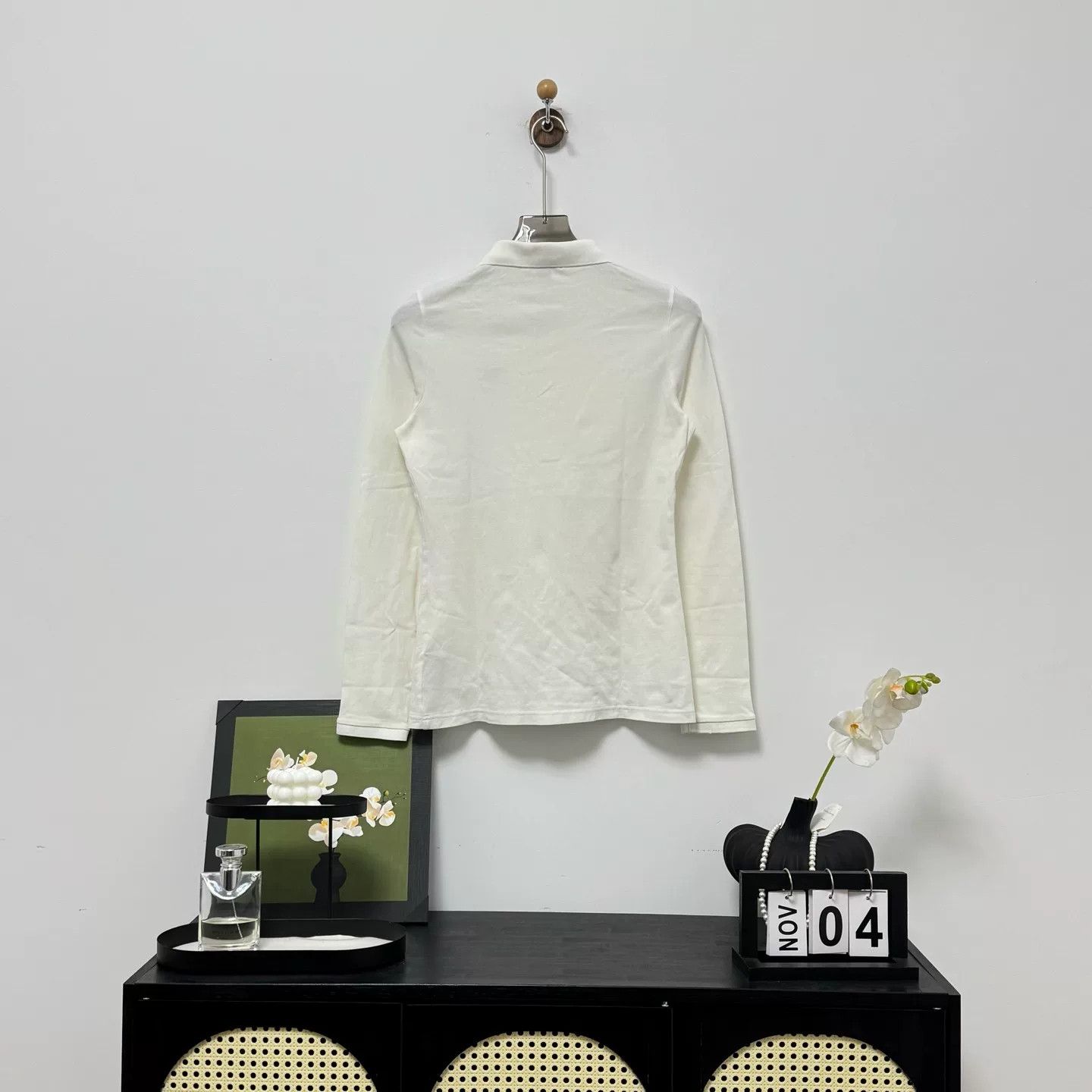 Burberry Burberry Gold Crest Long Sleeve Polo Size US S / EU 44-46 / 1 - 2 Thumbnail