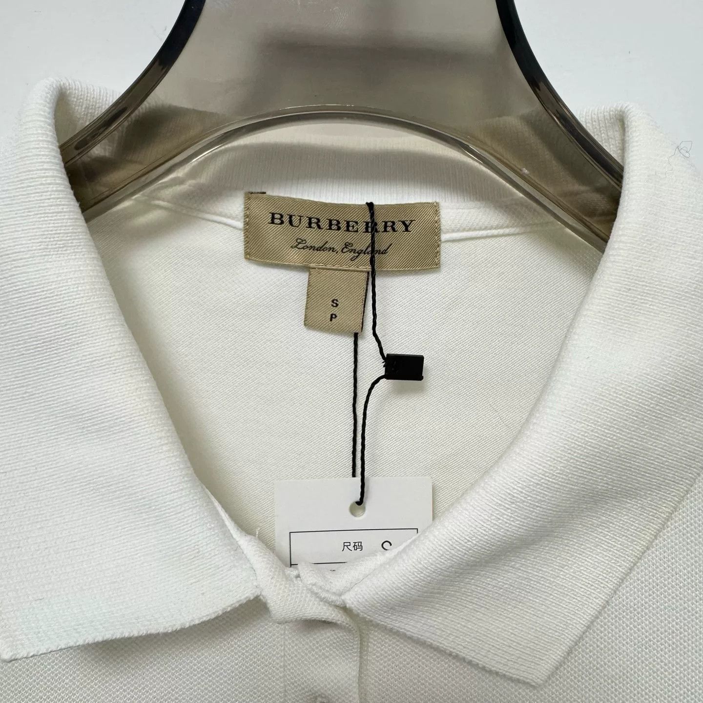 Burberry Burberry Gold Crest Long Sleeve Polo Size US S / EU 44-46 / 1 - 5 Thumbnail