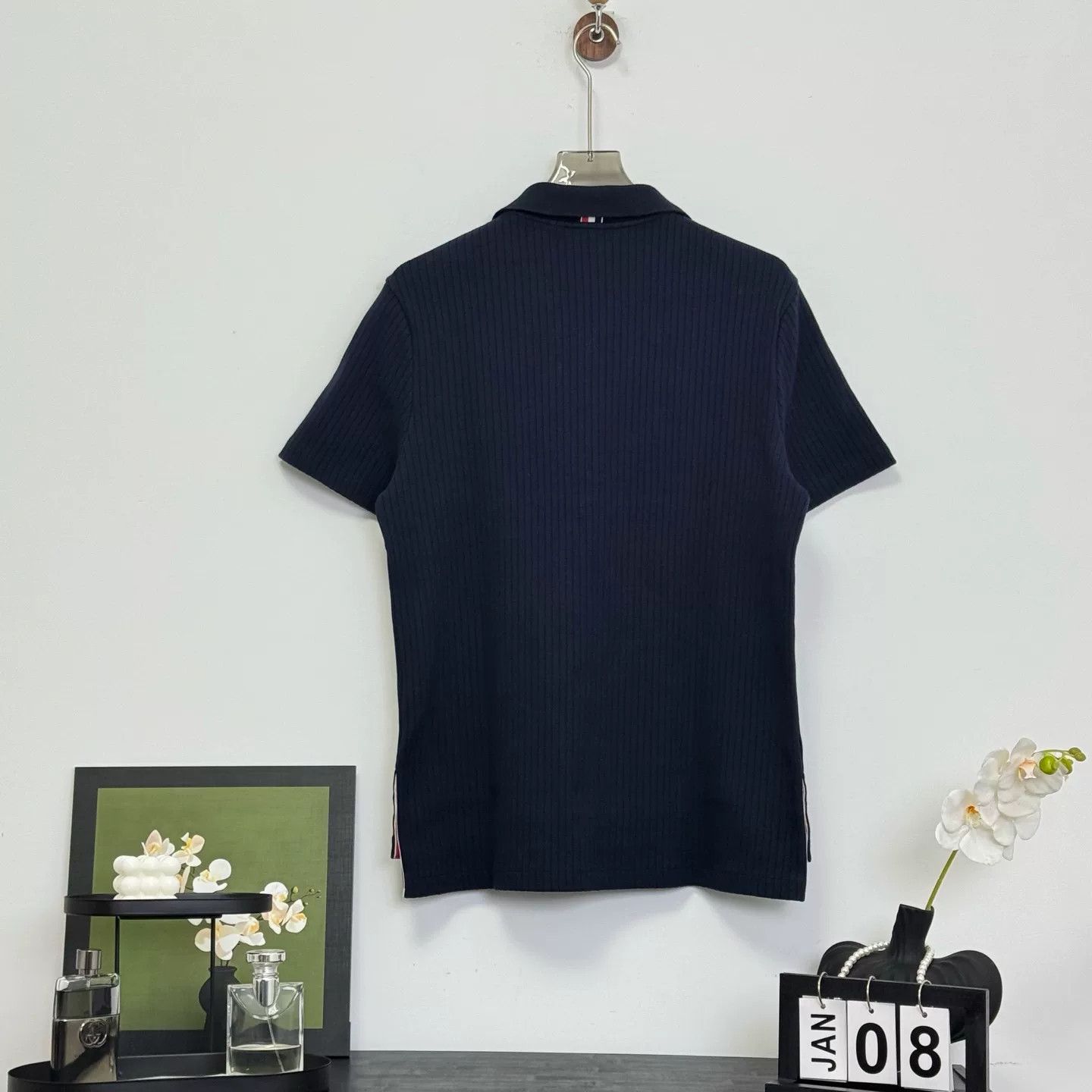 Thom Browne Thom Browne Striped Knit Polo Shirt Size US M / EU 48-50 / 2 - 2 Thumbnail