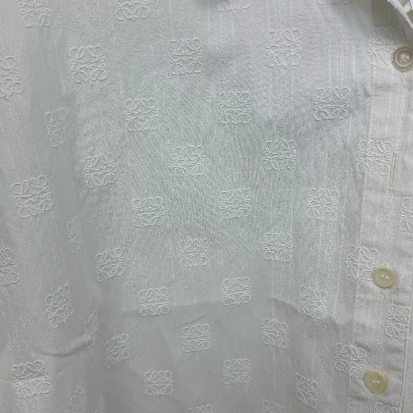 Loewe Loewe Embroidered Logo Shirt Size 38 Size S / US 4 / IT 40 - 5 Thumbnail