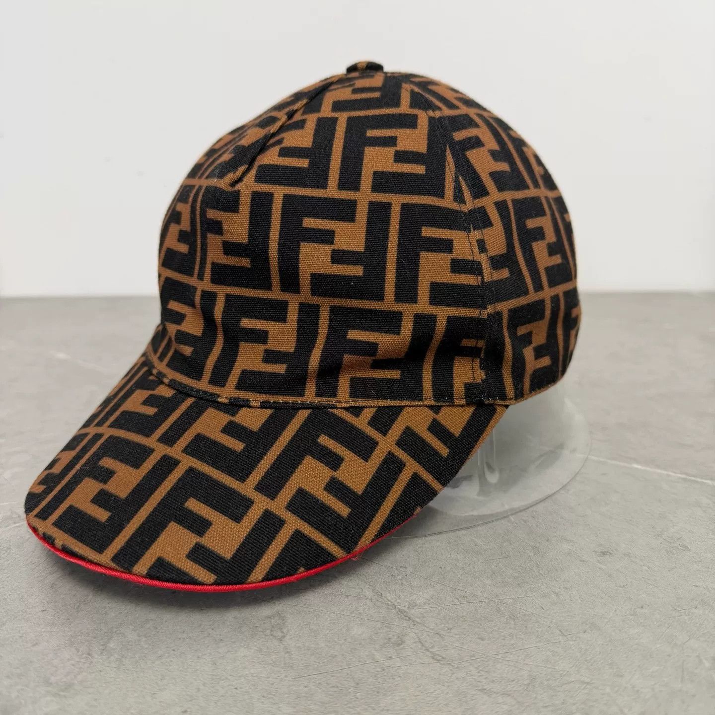 Fendi Fendi Classic Monogram Print Baseball Cap Size ONE SIZE - 3 Thumbnail