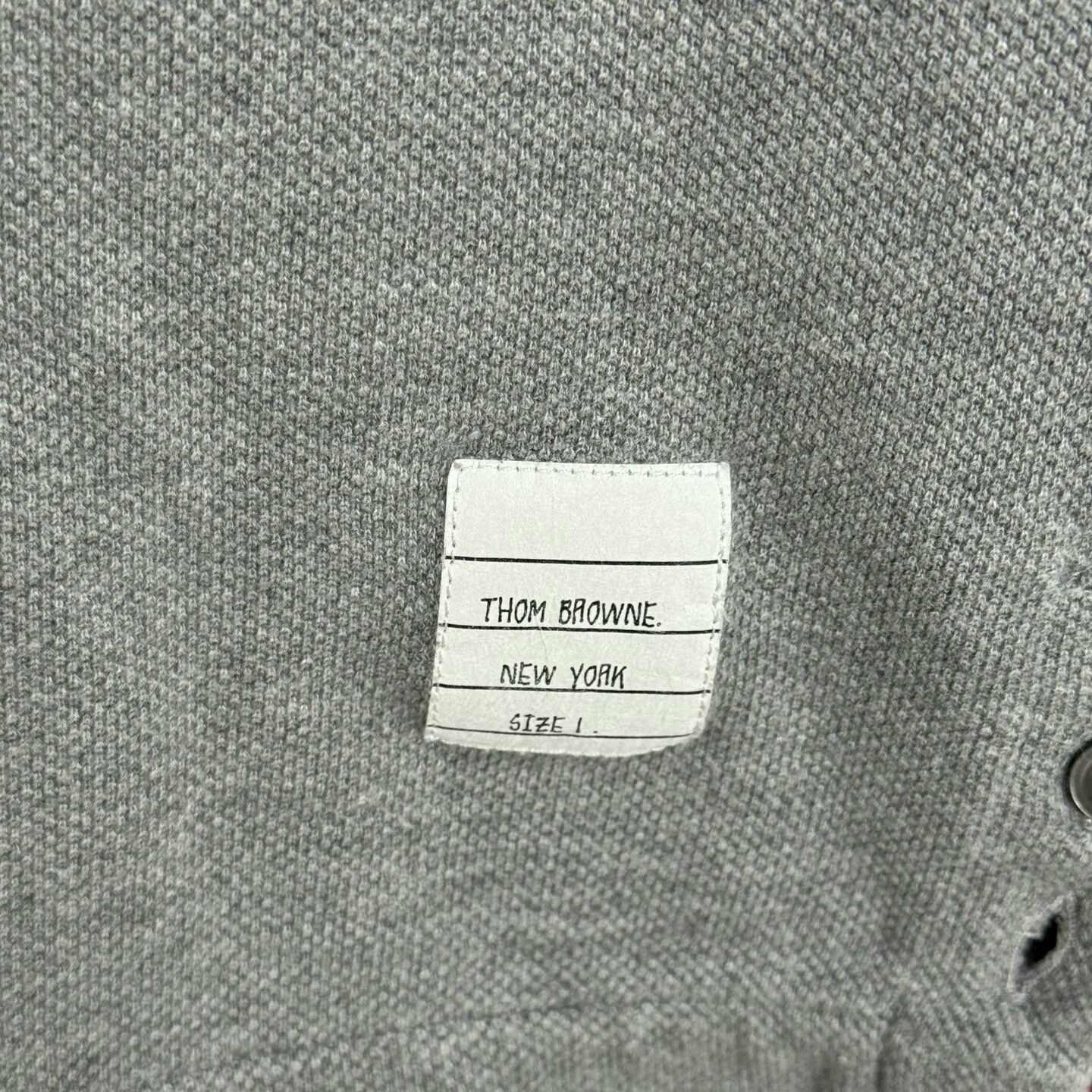 Thom Browne Thom Browne Logo Short Sleeve T-Shirt Size US S / EU 44-46 / 1 - 4 Thumbnail