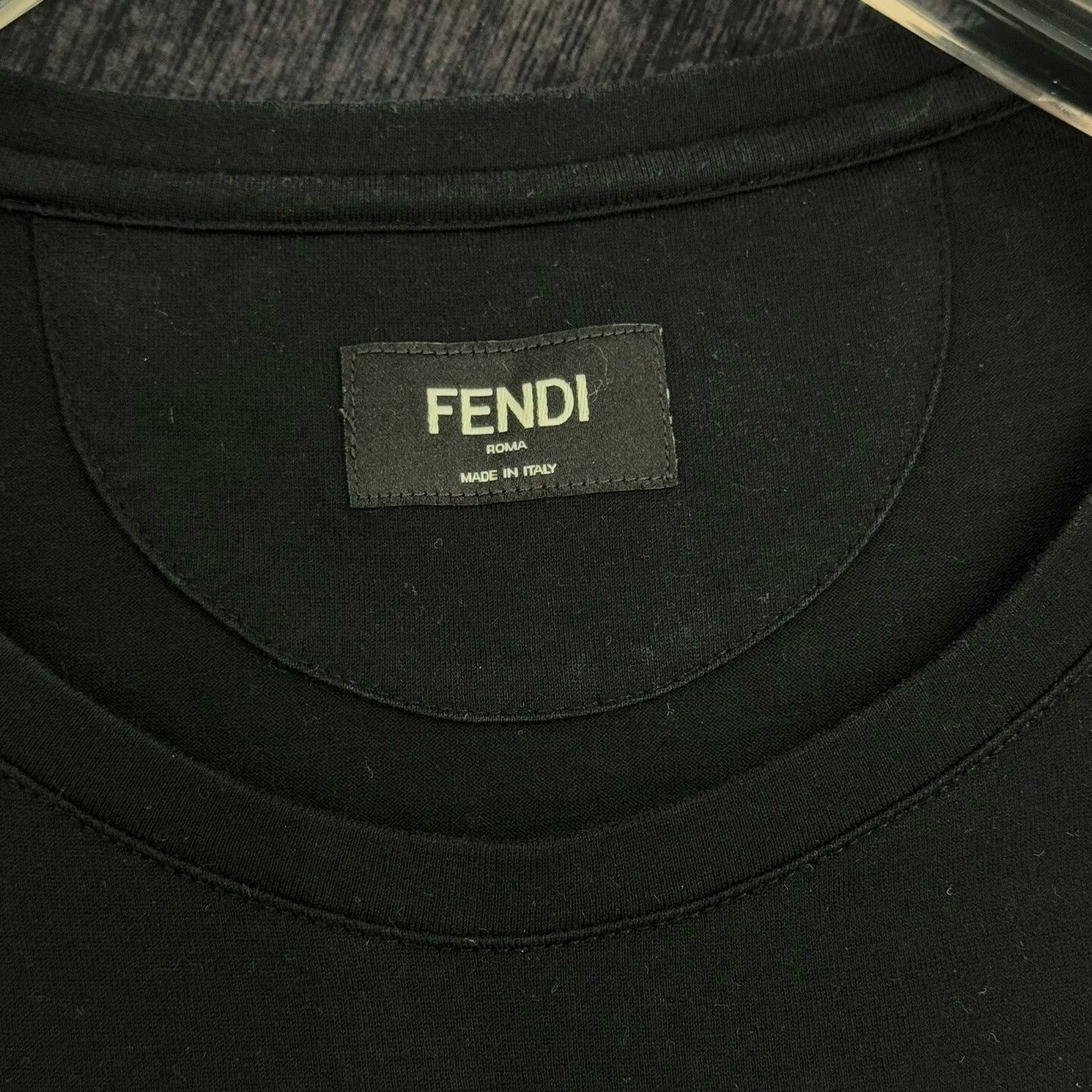 Fendi Fendi Embroidered Logo Short Sleeve Top Size US S / EU 44-46 / 1 - 4 Thumbnail