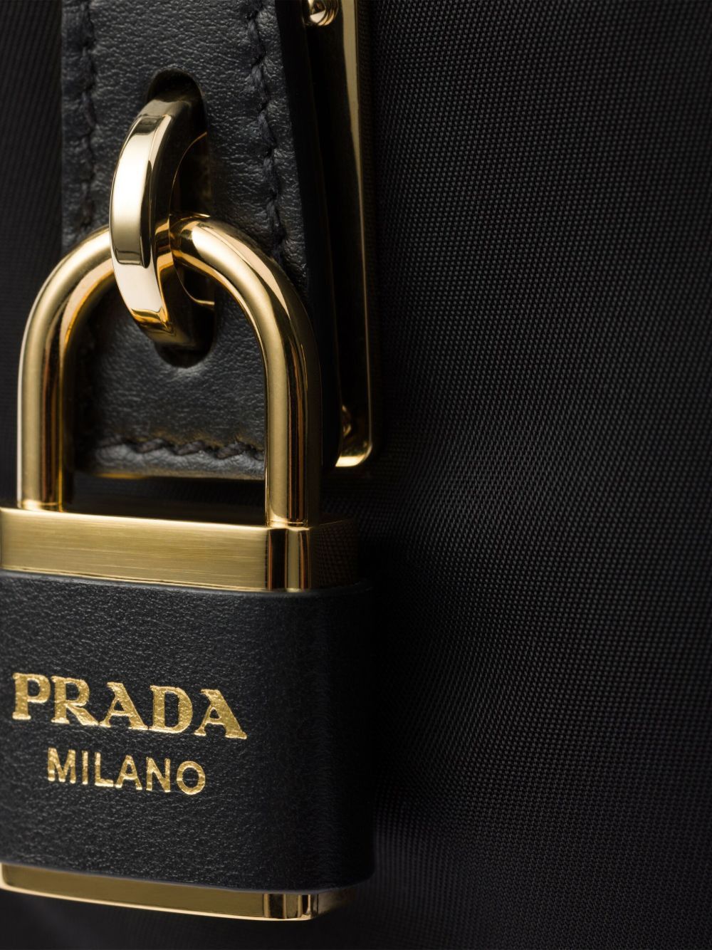 Prada RE-NYLON AND LEATHER SHOULDER BAG Size ONE SIZE - 2 Thumbnail