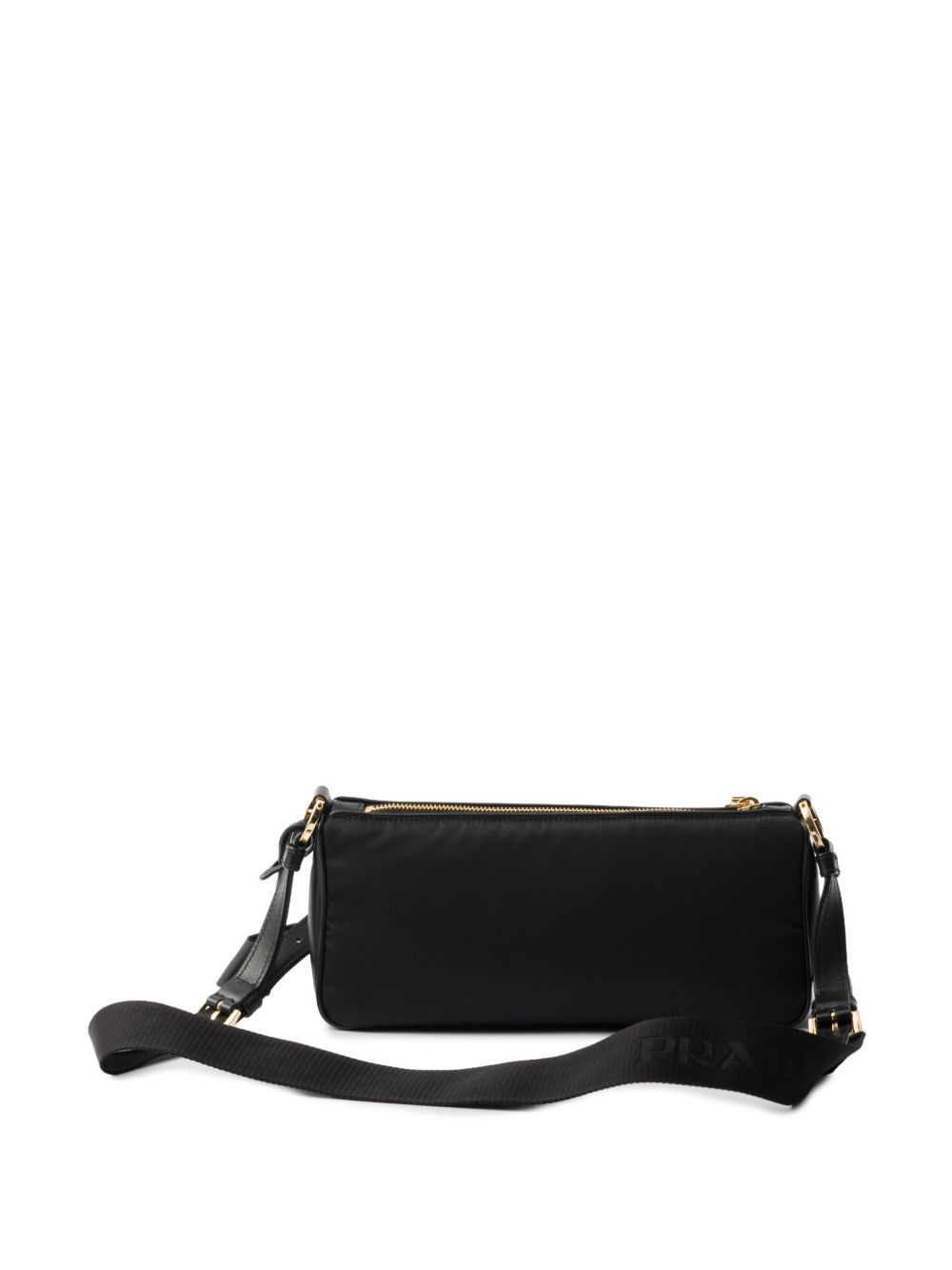 Prada RE-NYLON AND LEATHER SHOULDER BAG Size ONE SIZE - 4 Thumbnail